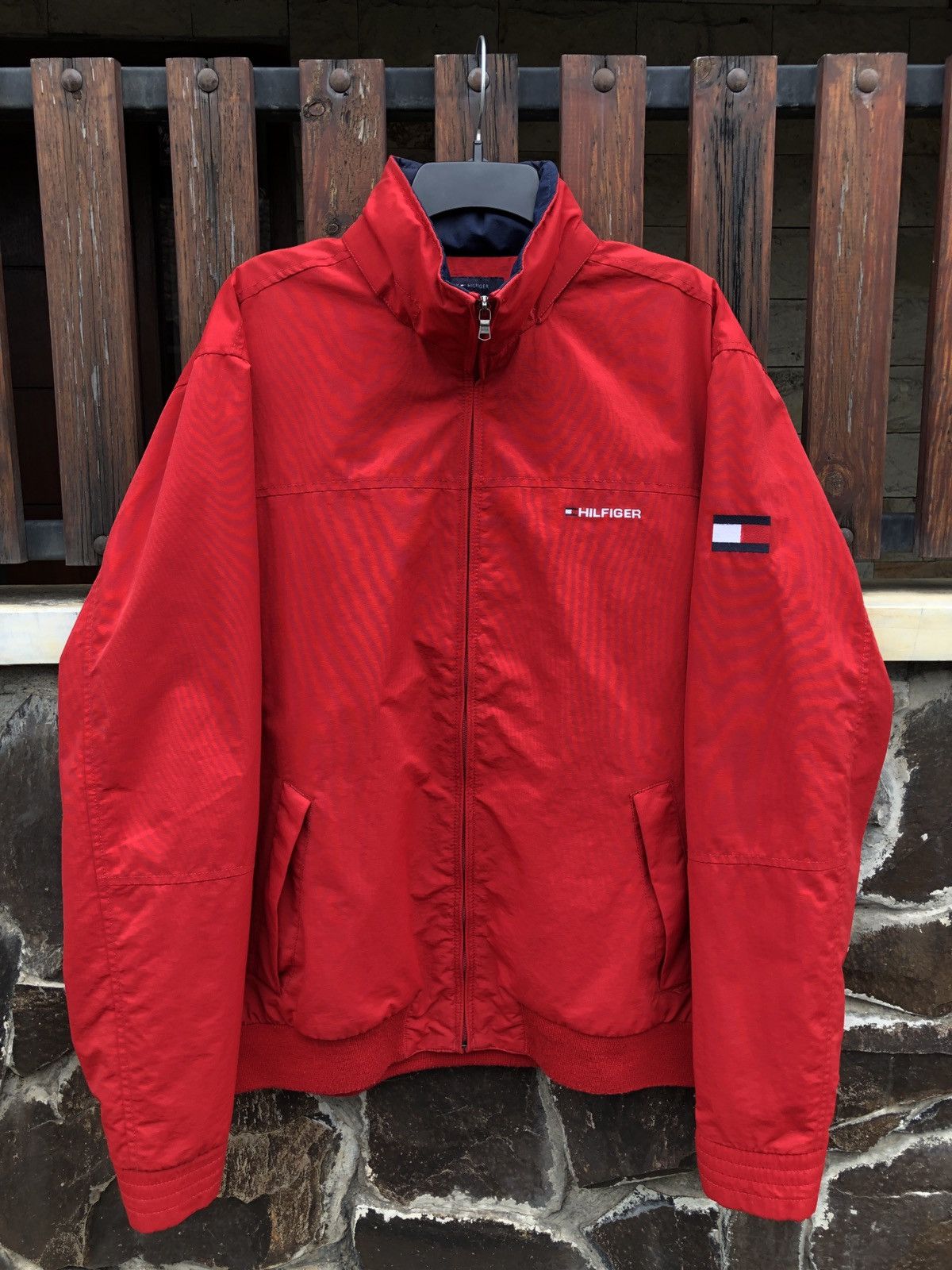 Tommy Hilfiger TOMMY HILFIGER JACKET HIDDEN HOODIE Size US XL / EU 56 / 4 - 1 Thumbnail