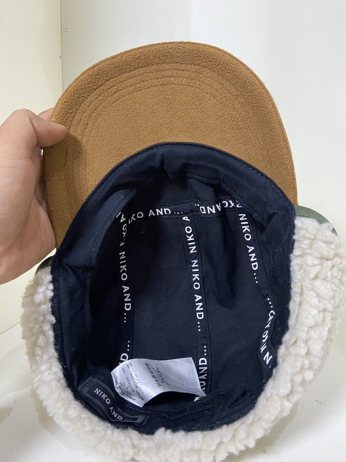 Japanese Brand × Vintage niko and... vintage y2k mohair ushaka fuzzy with five panel Size ONE SIZE - 6 Thumbnail