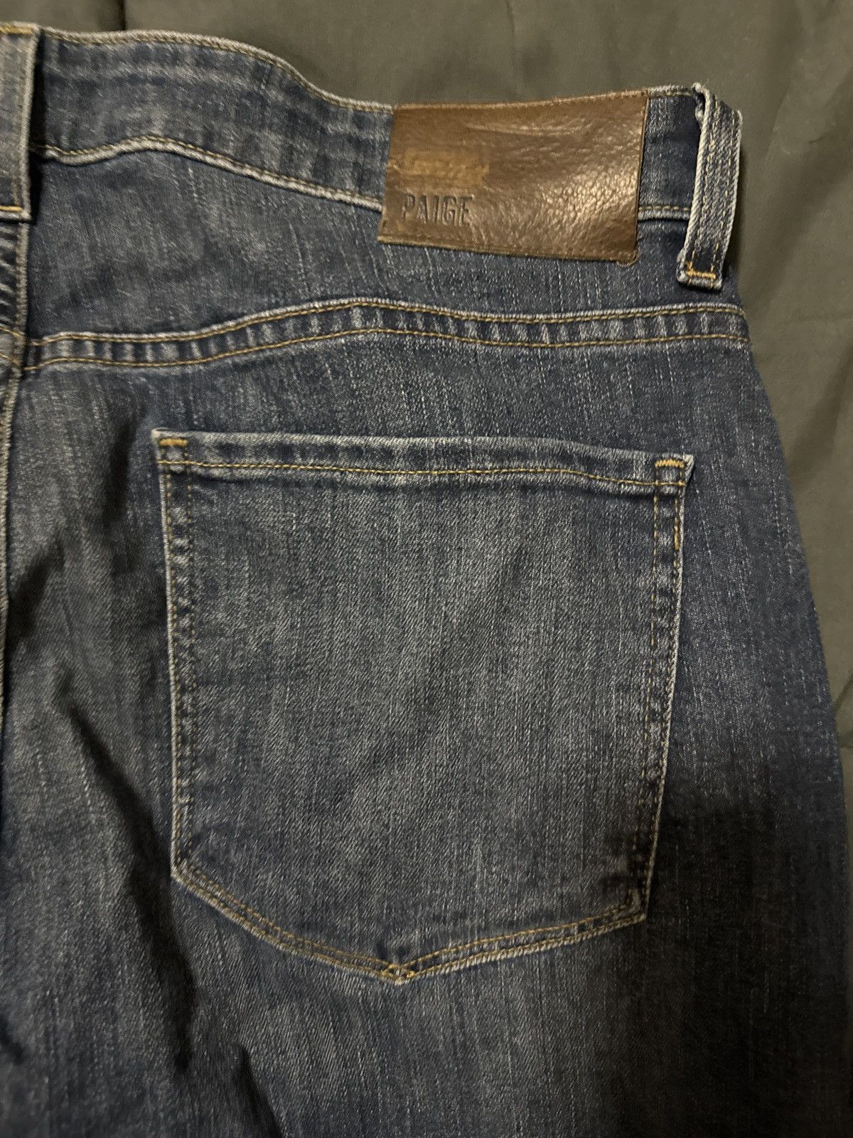 Paige Paige Slim Fit Jeans 32 Size US 32 / EU 48 - 3 Thumbnail