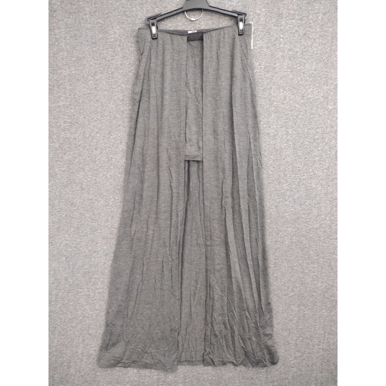 Vintage Codigo Women's Gray Skirt Maxi Wrap Around M size Size 32" / US 10 / IT 46 - 2 Thumbnail