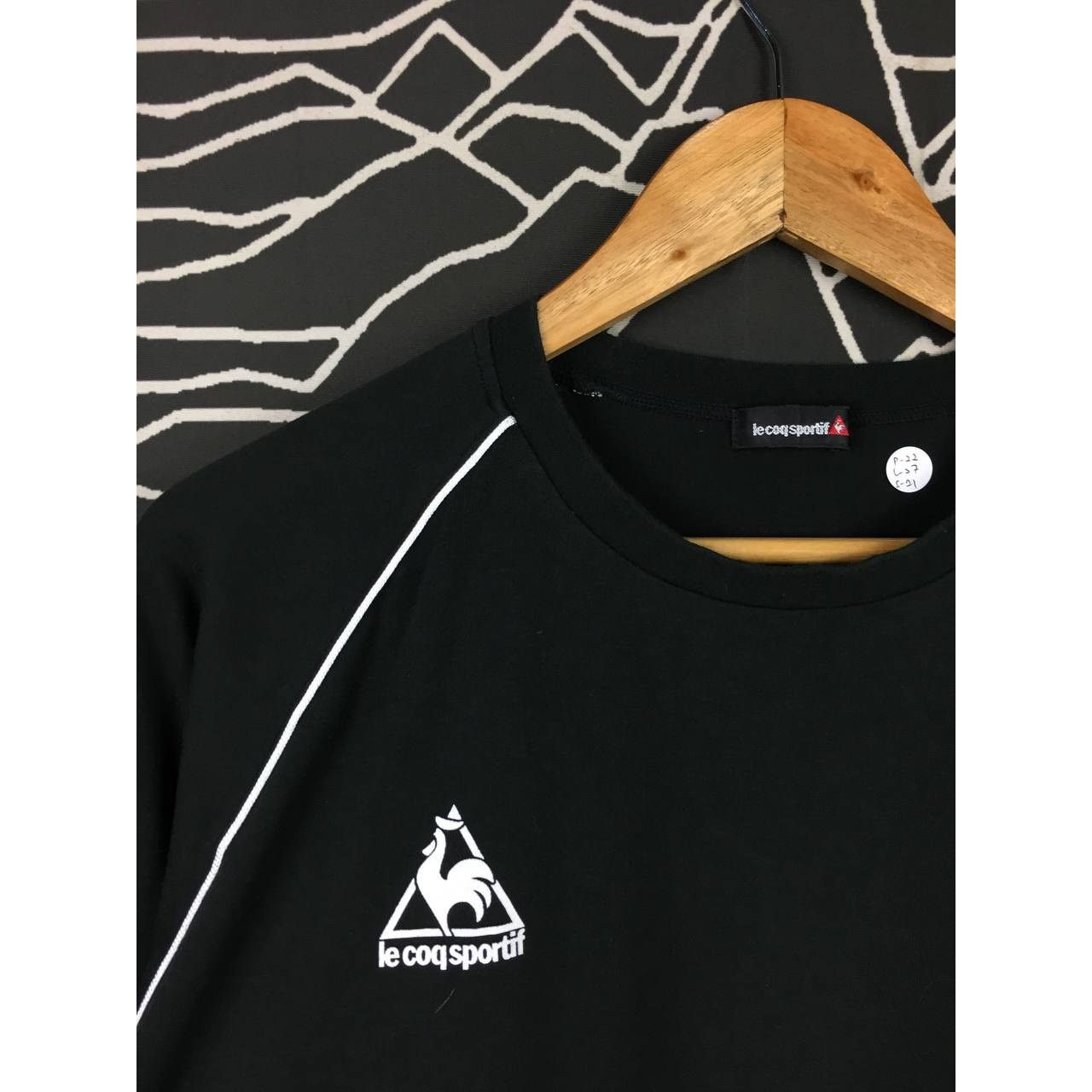 Le Coq Sportif × Vintage Vtg Le Coq Sportif Small Logo Longsleeve Tee Size US L / EU 52-54 / 3 - 3 Thumbnail