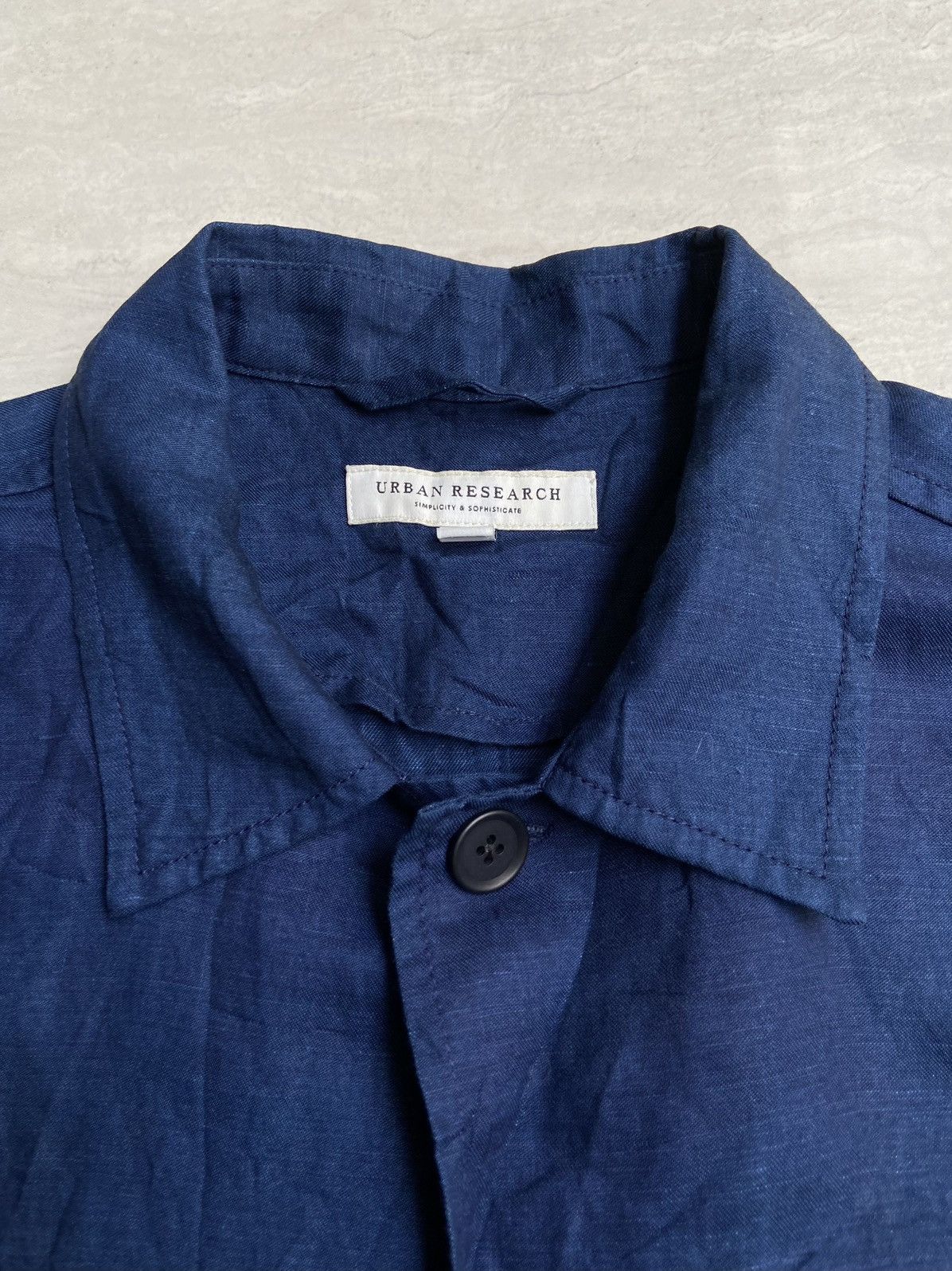 Designer × Japanese Brand × URBAN RESEARCH DOORS URBAN RESEARCH Blue Shirt Size US L / EU 52-54 / 3 - 5 Thumbnail
