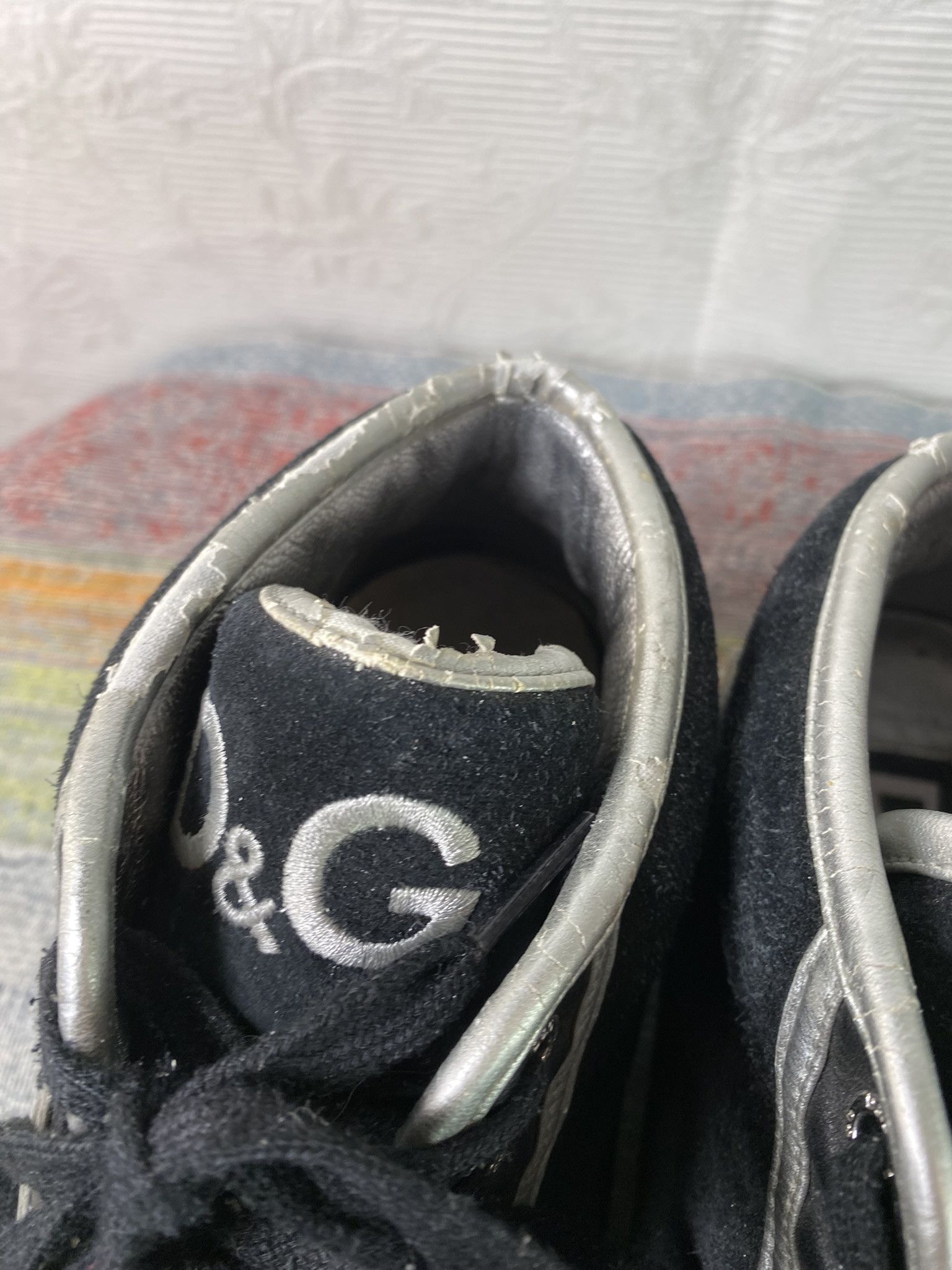 Dolce & Gabbana D&G Dolce & Gabbana Mid-Top Sneakers EU 44.5 US 11 Size US 11 / EU 44 - 8 Thumbnail