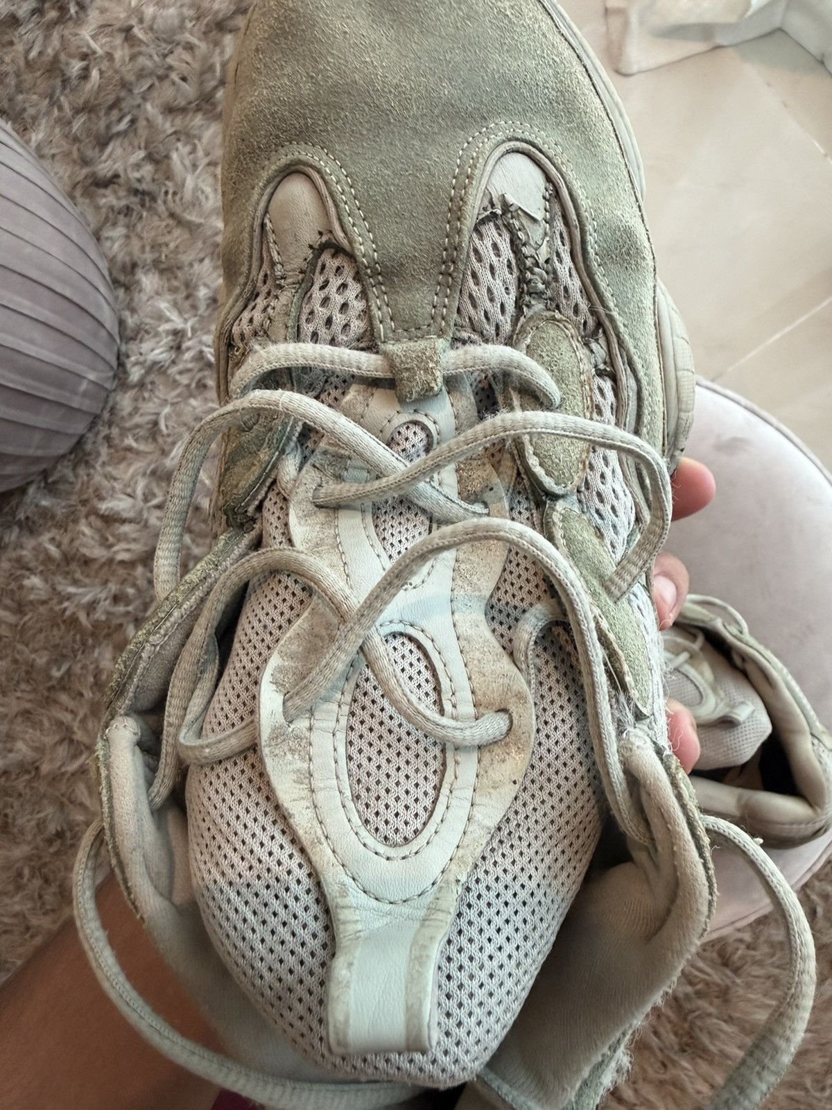 Yeezy Adidas Yeezy 500 Blush Size US 11 / EU 44 - 9 Thumbnail