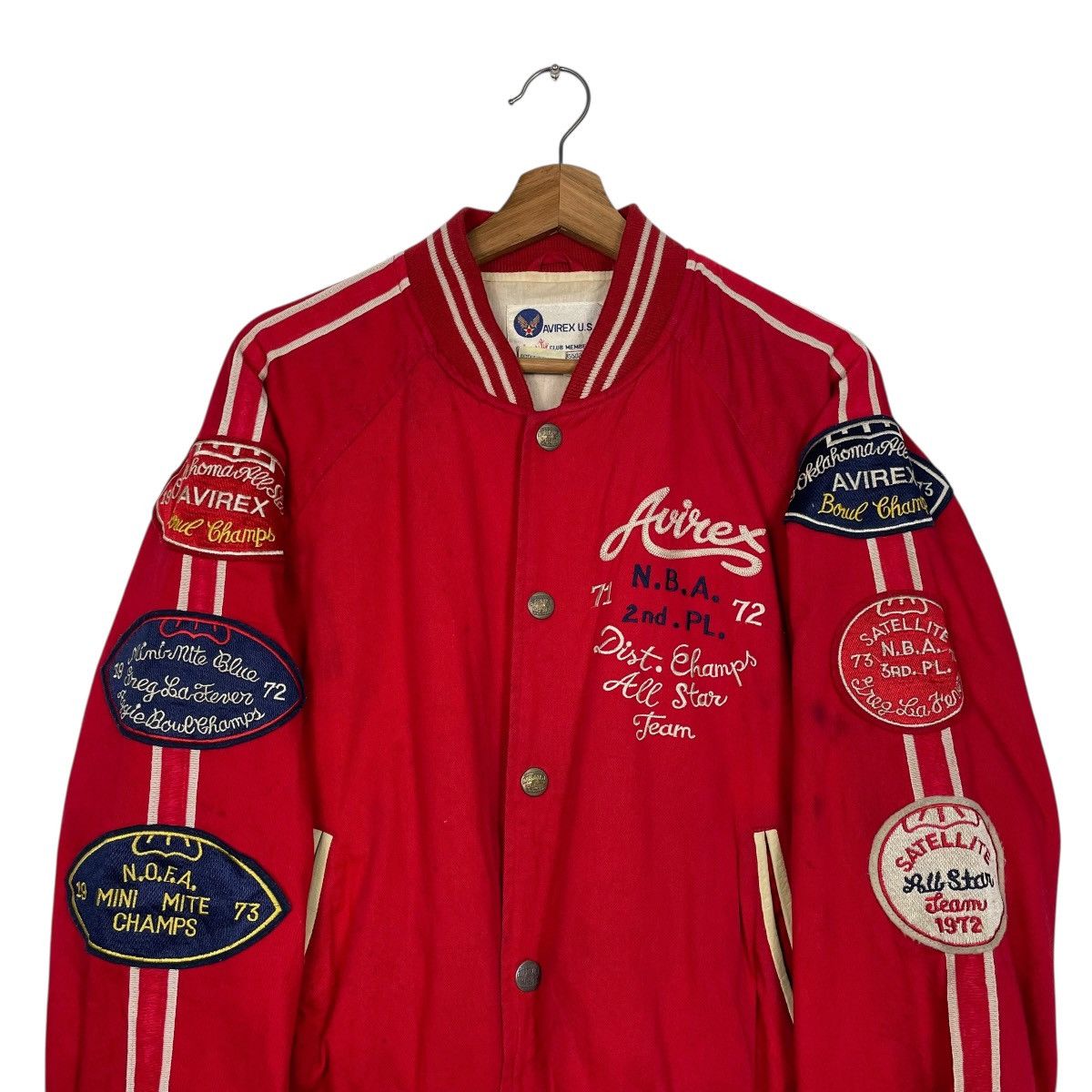 Avirex Vintage Avirex NBA Varsity Jacket Size US S / EU 44-46 / 1 - 19 Thumbnail