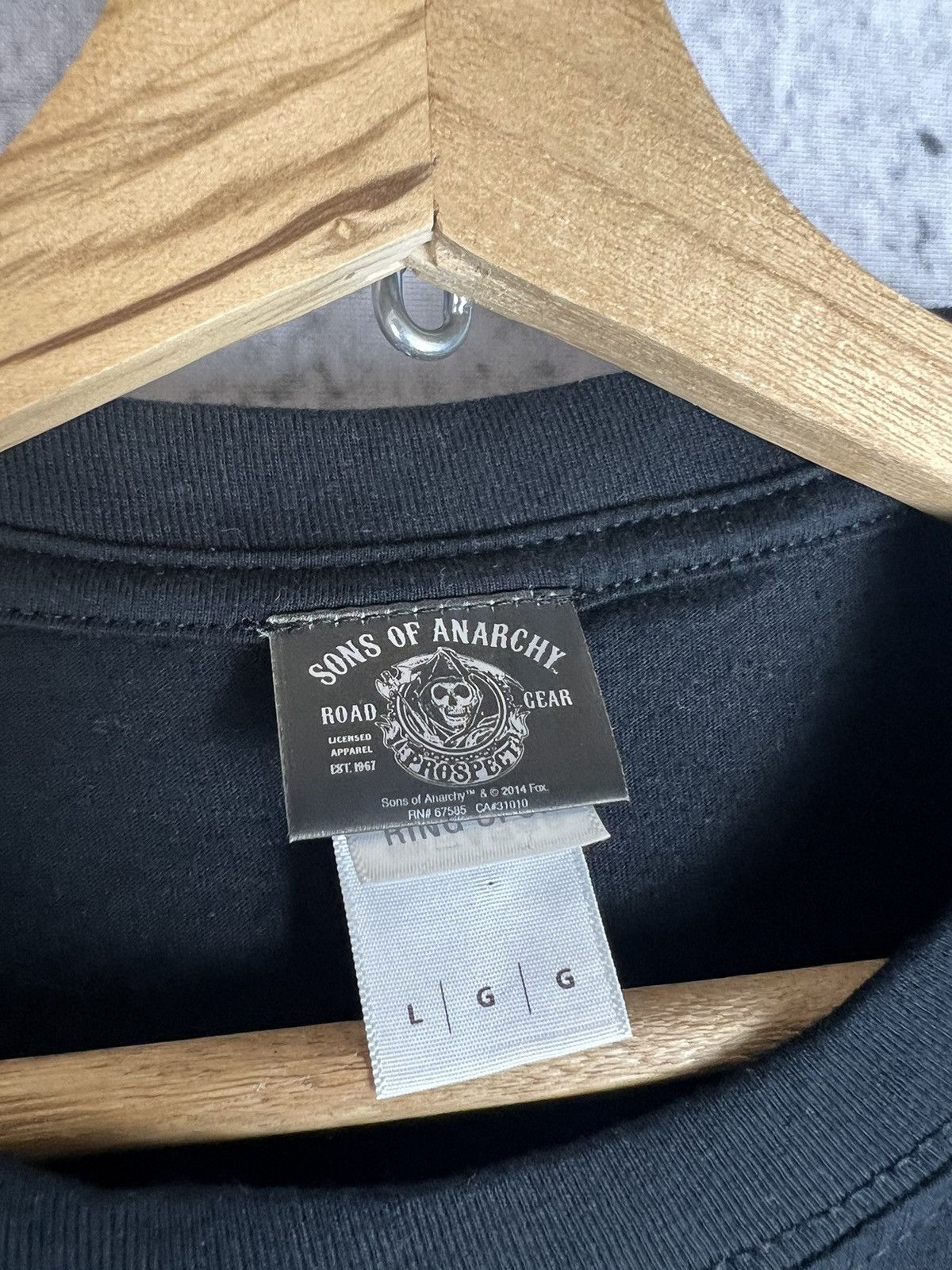 Vintage Vintage Y2K SONS OF ANARCHY Moovie Band T-shirt Streetwear Size US L / EU 52-54 / 3 - 3 Thumbnail