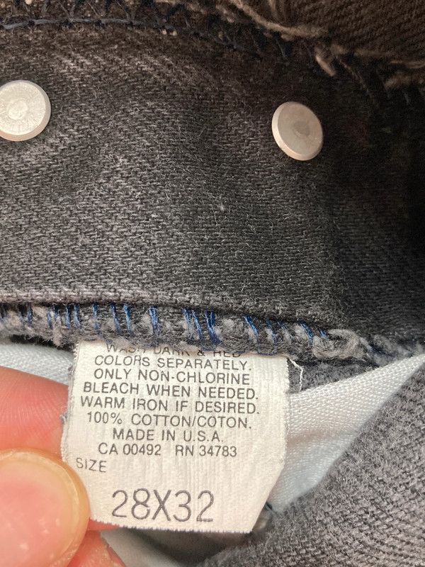 Lee Lee Jean Vintage 90's Made in USA Deadstock Size US 28 / EU 44 - 10 Thumbnail