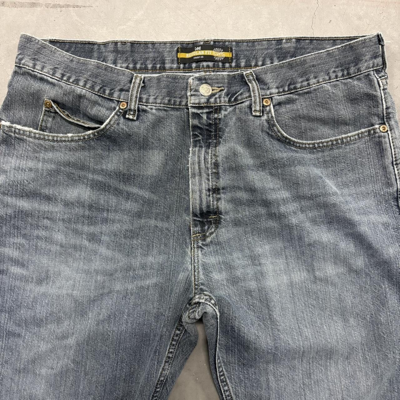 Vintage Crazy Vintage Y2K/2000s Baggy Skater Style Dark Wash Denim Jeans! Size US 38 / EU 54 - 4 Thumbnail