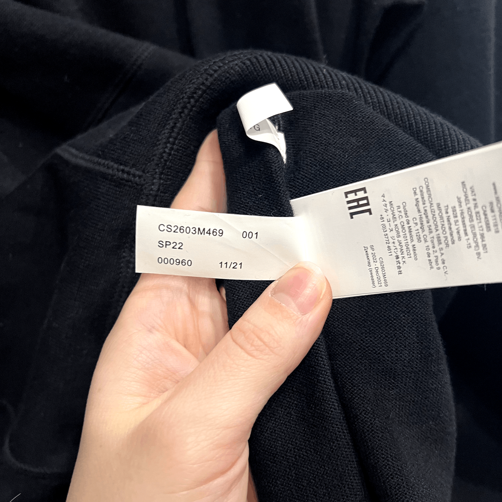 Michael Kors $178 NWT 2022 Logo Print Cotton Hooded Sweatshirt Size US XL / EU 56 / 4 - 7 Thumbnail