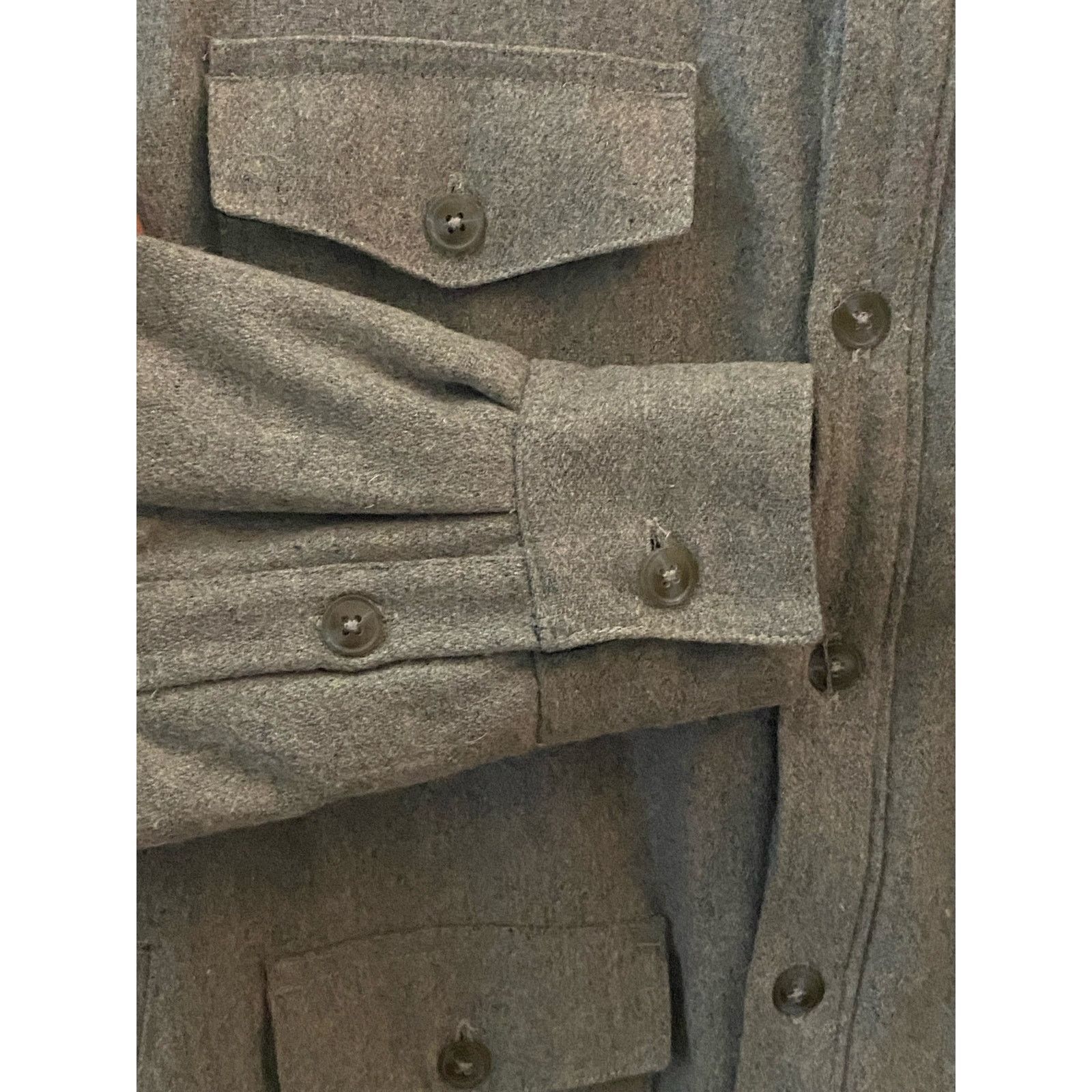 IN4MATION vtg IN4MATION Wool Shirt Jacket m large Size US L / EU 52-54 / 3 - 6 Thumbnail