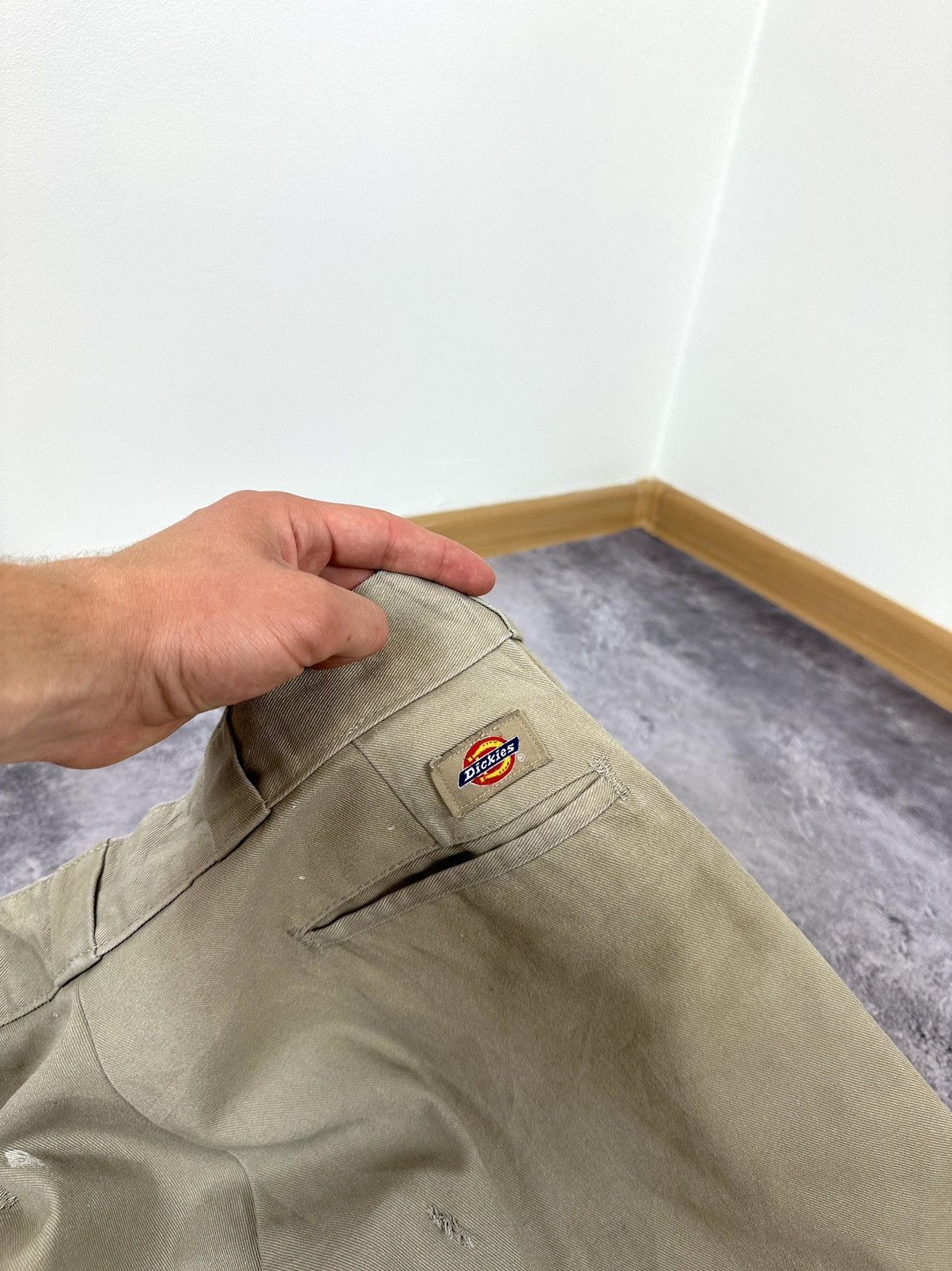 Dickies Vintage Dickies 874 Faded Beige Y2K Work Opium Skater Pants Size US 36 / EU 52 - 9 Thumbnail