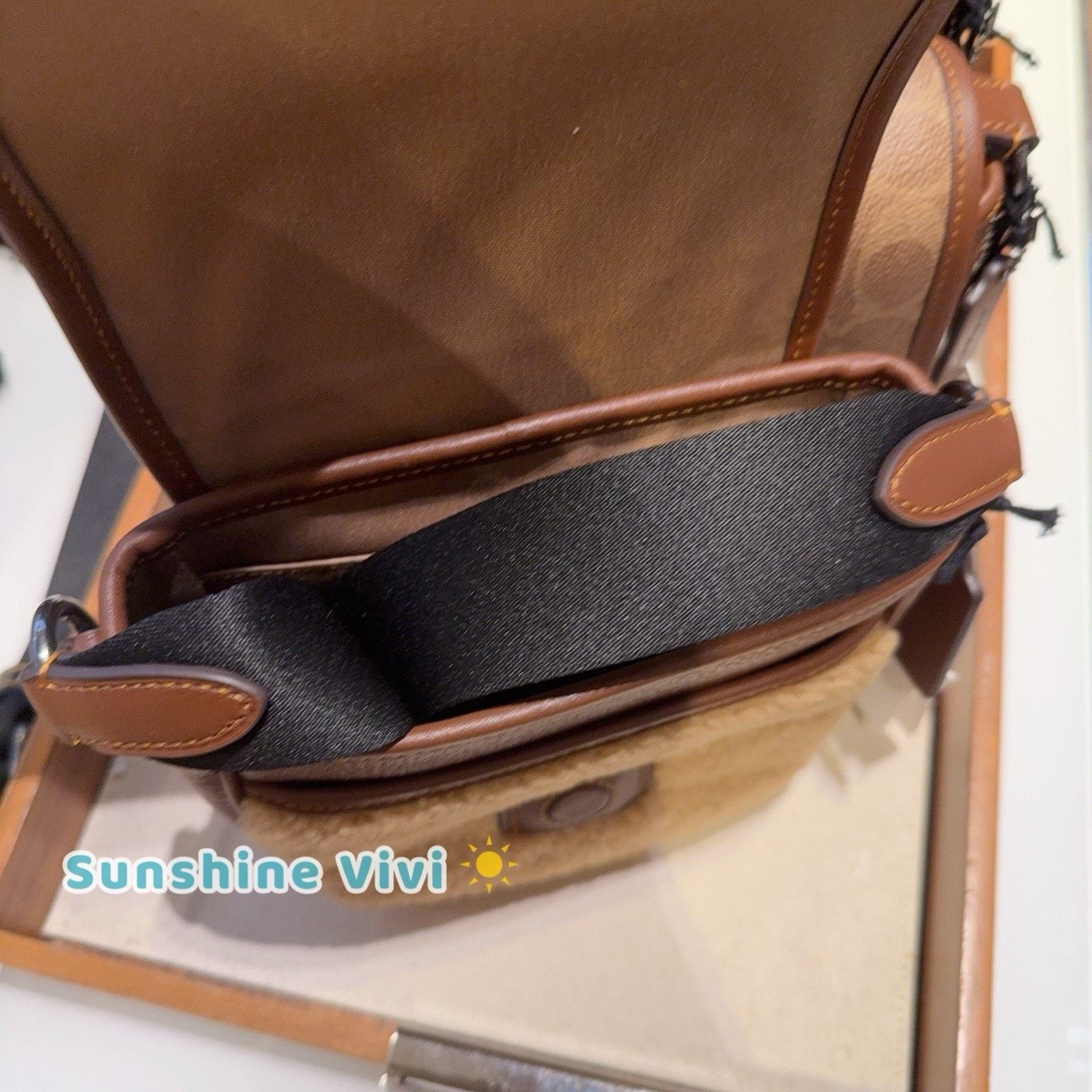 Coach NWT COACH Lucas Crossbody Bag Signature Gunmetal CDC33 Size ONE SIZE - 6 Thumbnail