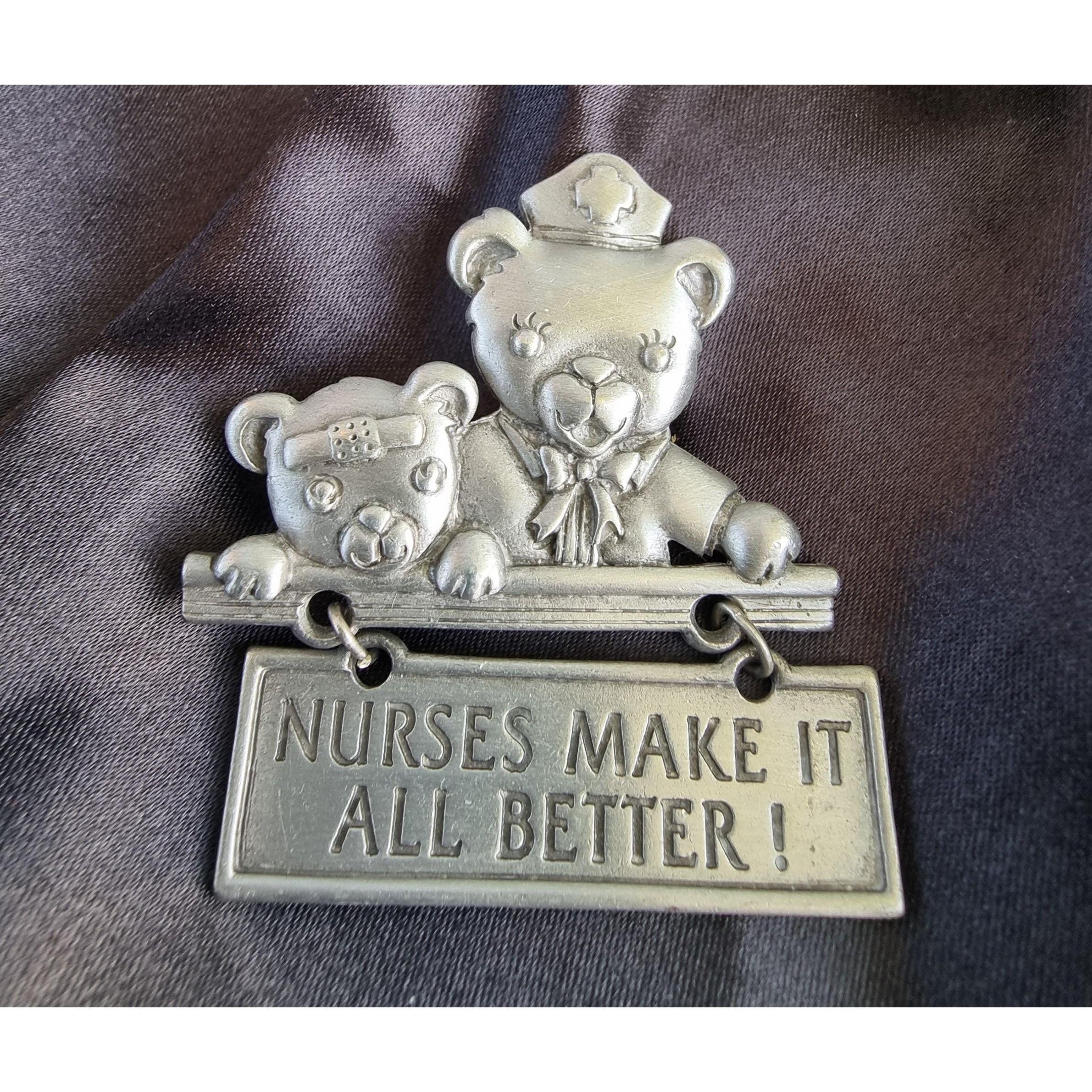 Vintage Vintage Nurses Make It All Better JJ Signed Nurse Hospital T Size ONE SIZE - 3 Thumbnail