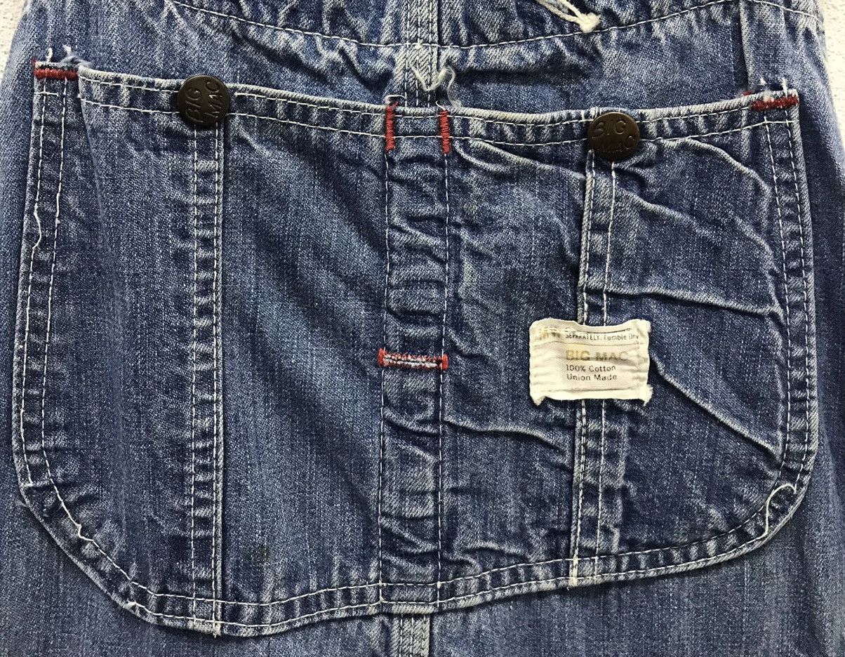 Big Mac × Vintage Vintage Bog Mac Union Made Overall Size US 32 / EU 48 - 6 Thumbnail