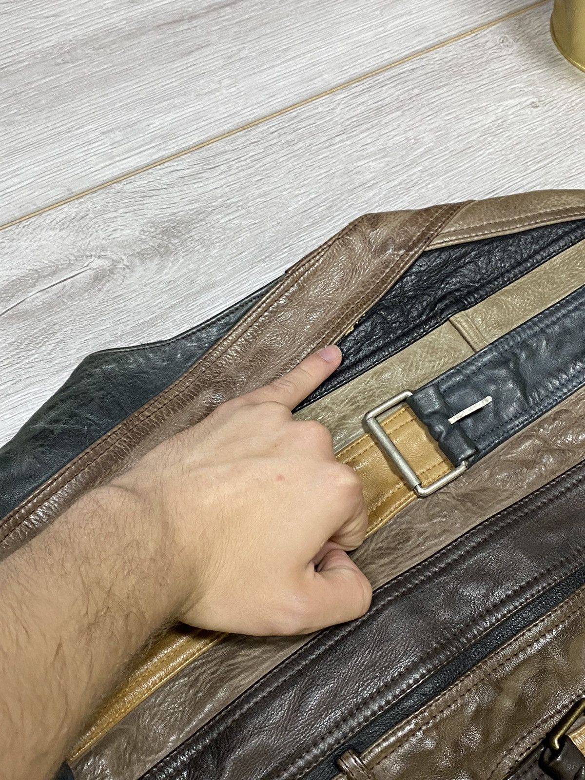 H&M × Maison Margiela Maison Martin Margiela x H&M belt jacket vintage leather Size US S / EU 44-46 / 1 - 20 Thumbnail