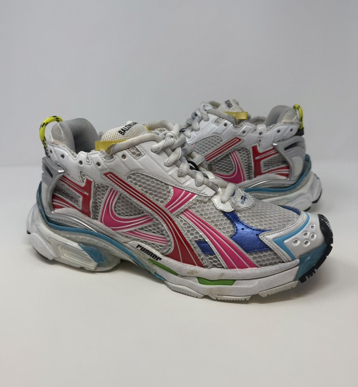 Balenciaga Balenciaga Runner Sneaker Multicolor Size US 11 / EU 44 - 1 Thumbnail