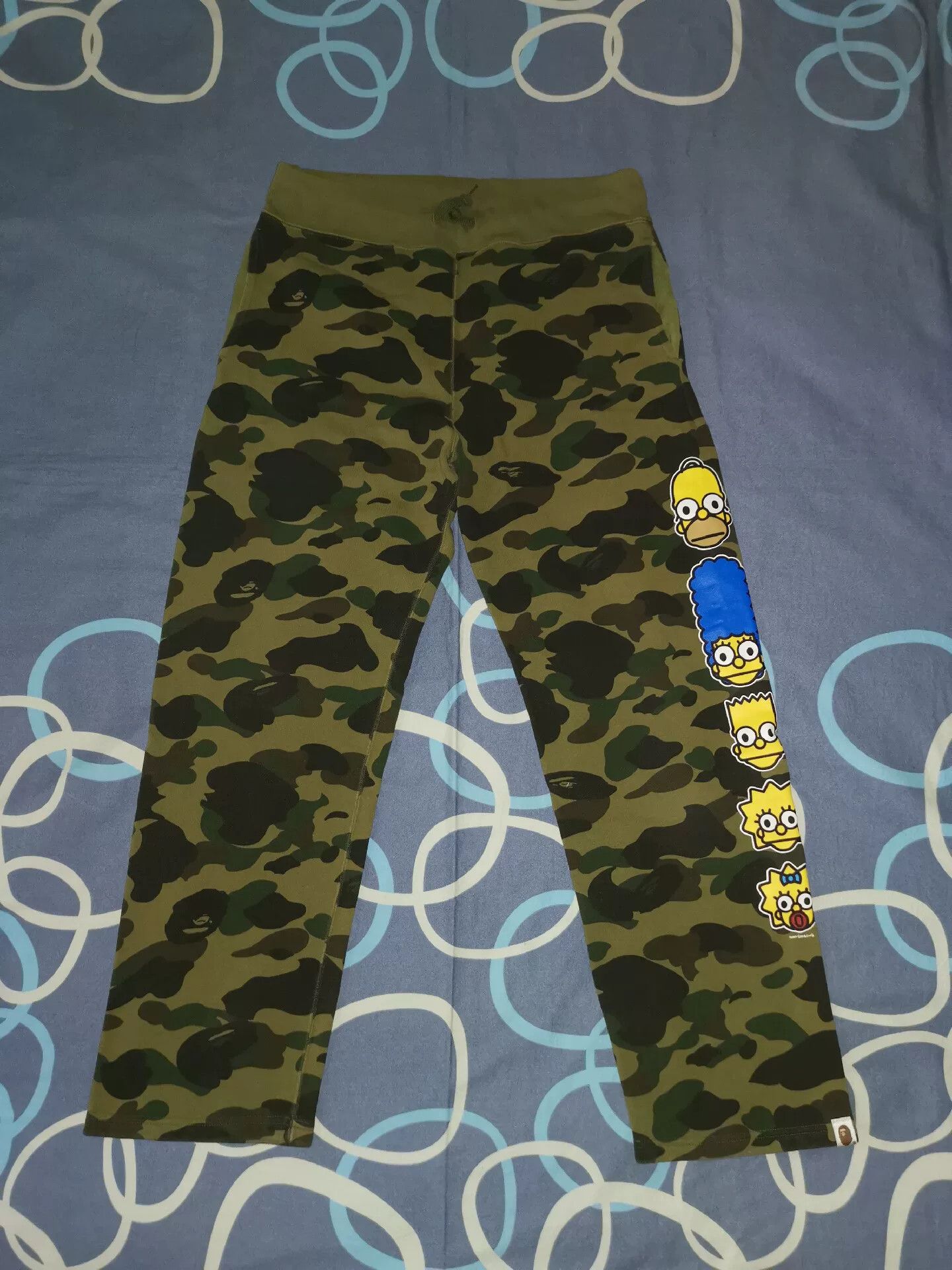 Bape BAPE x Fox Simpsons Limited Sweatpants Size US 30 / EU 46 - 1 Thumbnail