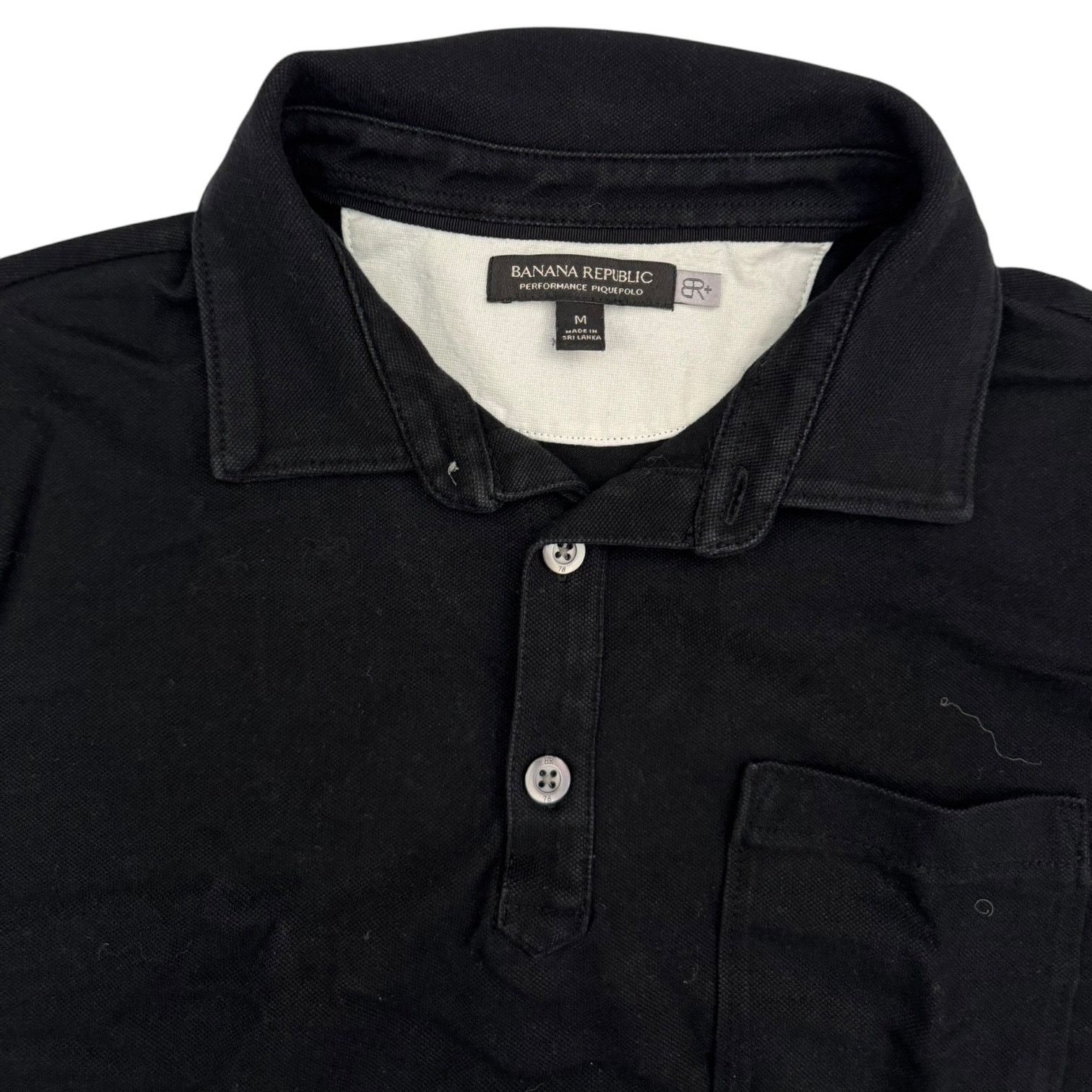 Banana Republic Banana Republic Men’s Classic Black Polo Shirt Medium Size US M / EU 48-50 / 2 - 2 Thumbnail