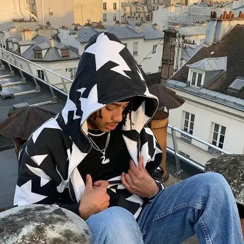 Japanese Brand × Vintage Star Oversize Zip Up Hoodie Y2k 90’s Hip Hop Size US L / EU 52-54 / 3 - 1 Thumbnail
