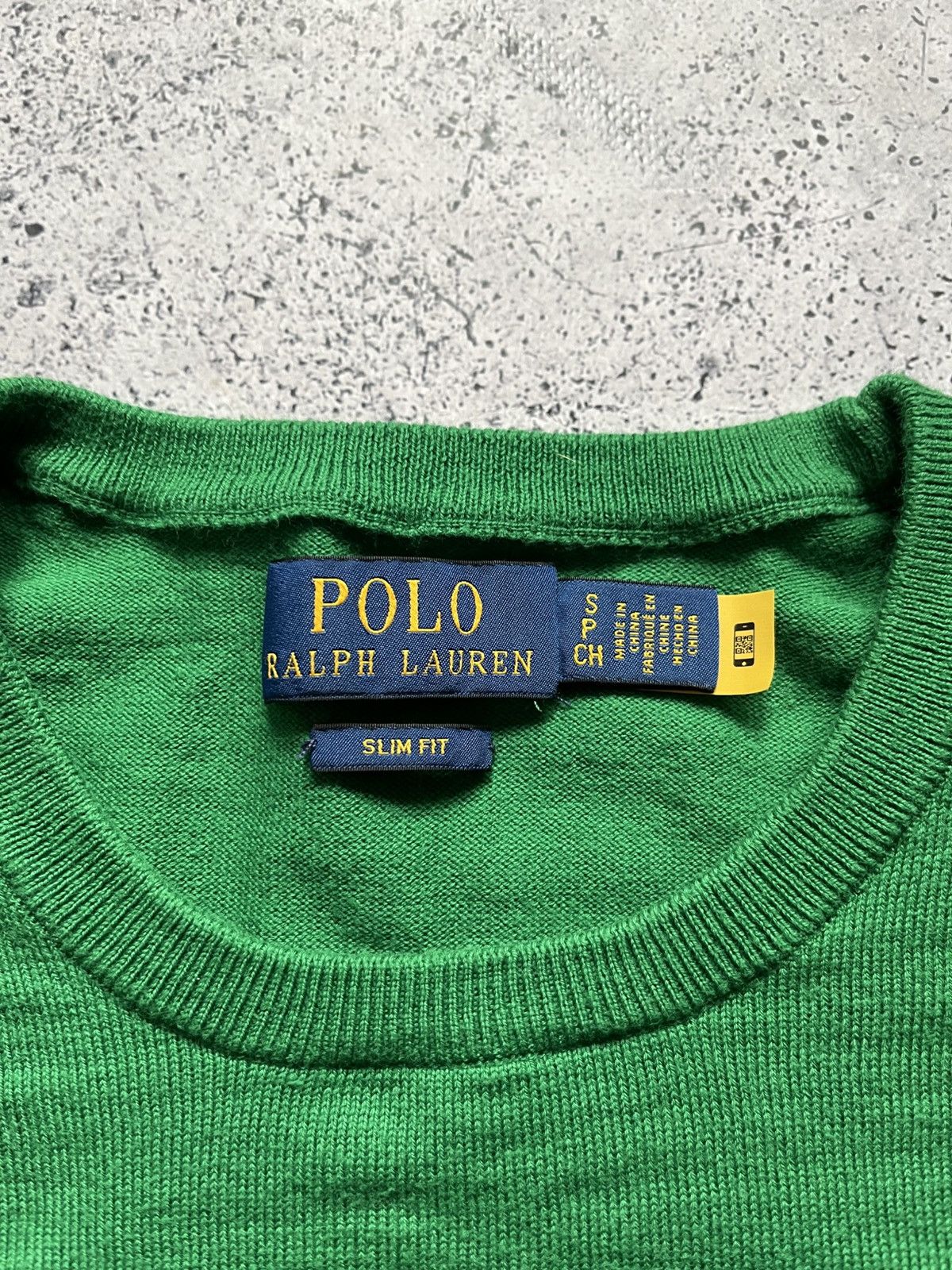 Polo Ralph Lauren Vintage Polo Ralph Lauren Sweater Slim Fit Green Y2K USA Size US S / EU 44-46 / 1 - 6 Thumbnail
