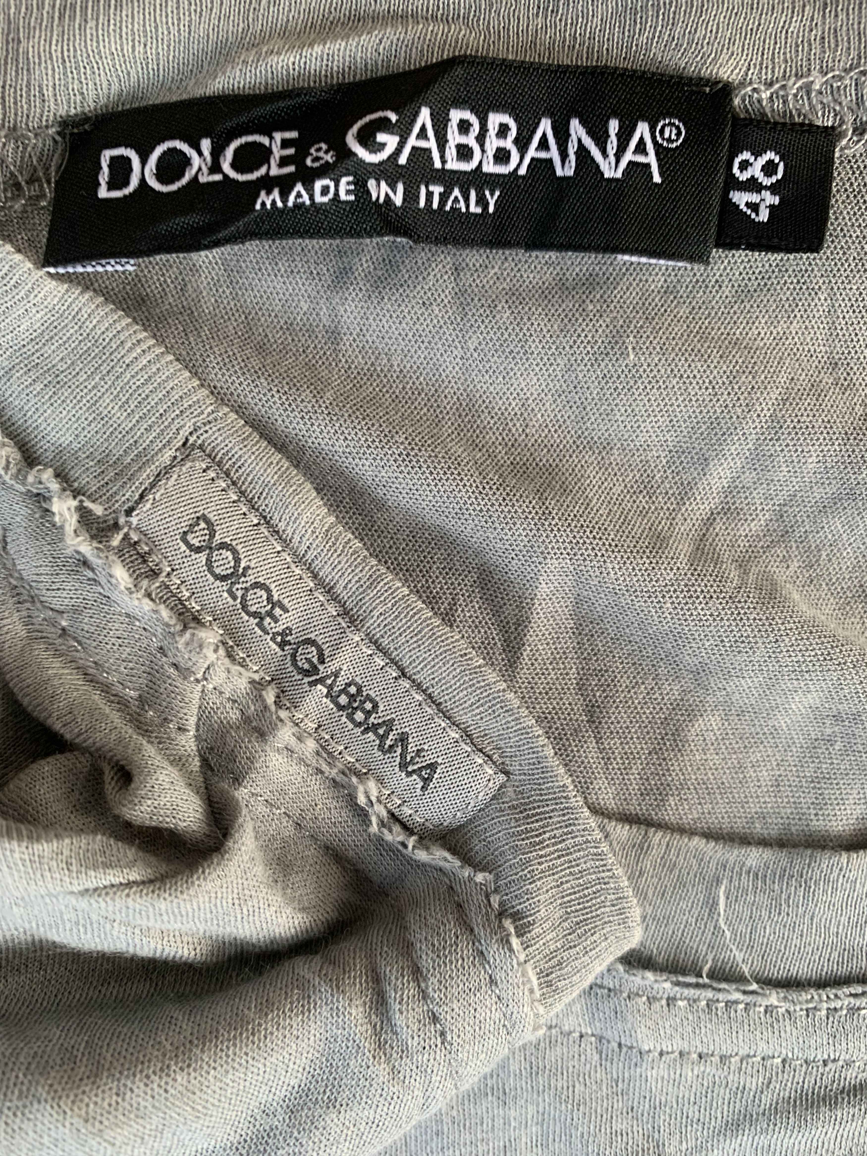 Dolce & Gabbana Dolce and Gabbana D&G distressed tee Size US M / EU 48-50 / 2 - 6 Thumbnail