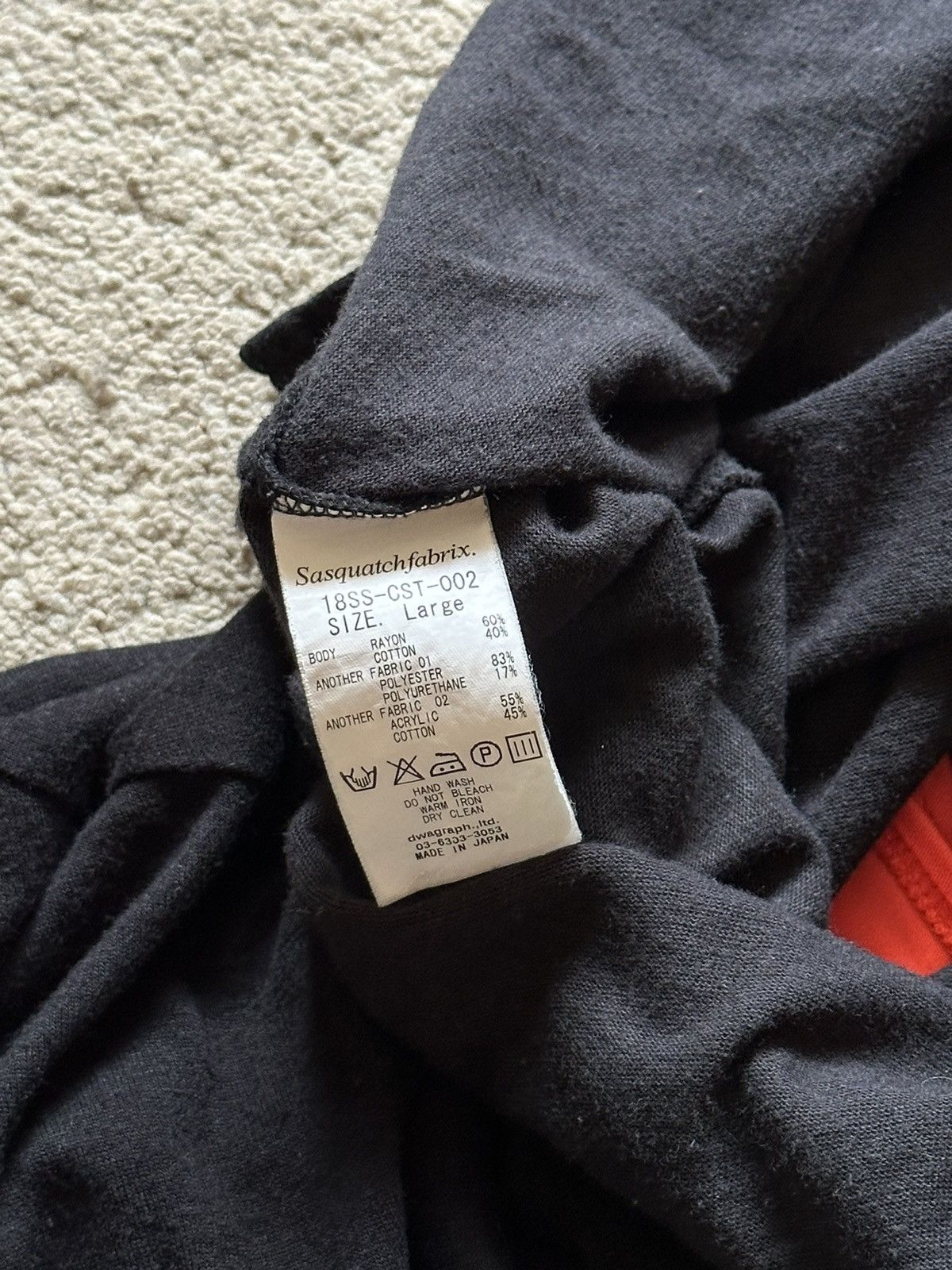 Sasquatchfabrix SS2018 Sasquatchfabrix mix Fabric Oversized jersey Size US L / EU 52-54 / 3 - 7 Thumbnail