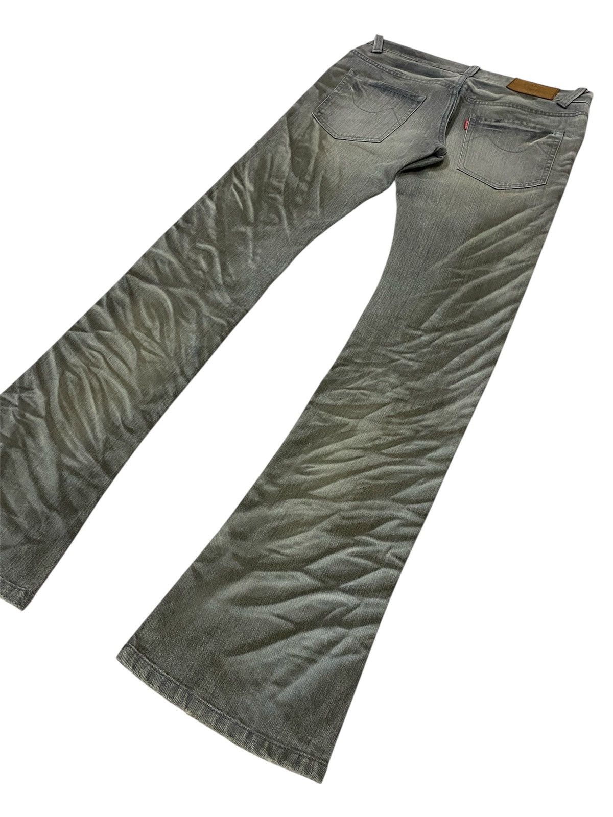 Tornado Mart 💃Tornado Mart Smokey Bootcut Denim Pants Size 30" / US 8 / IT 44 - 24 Thumbnail