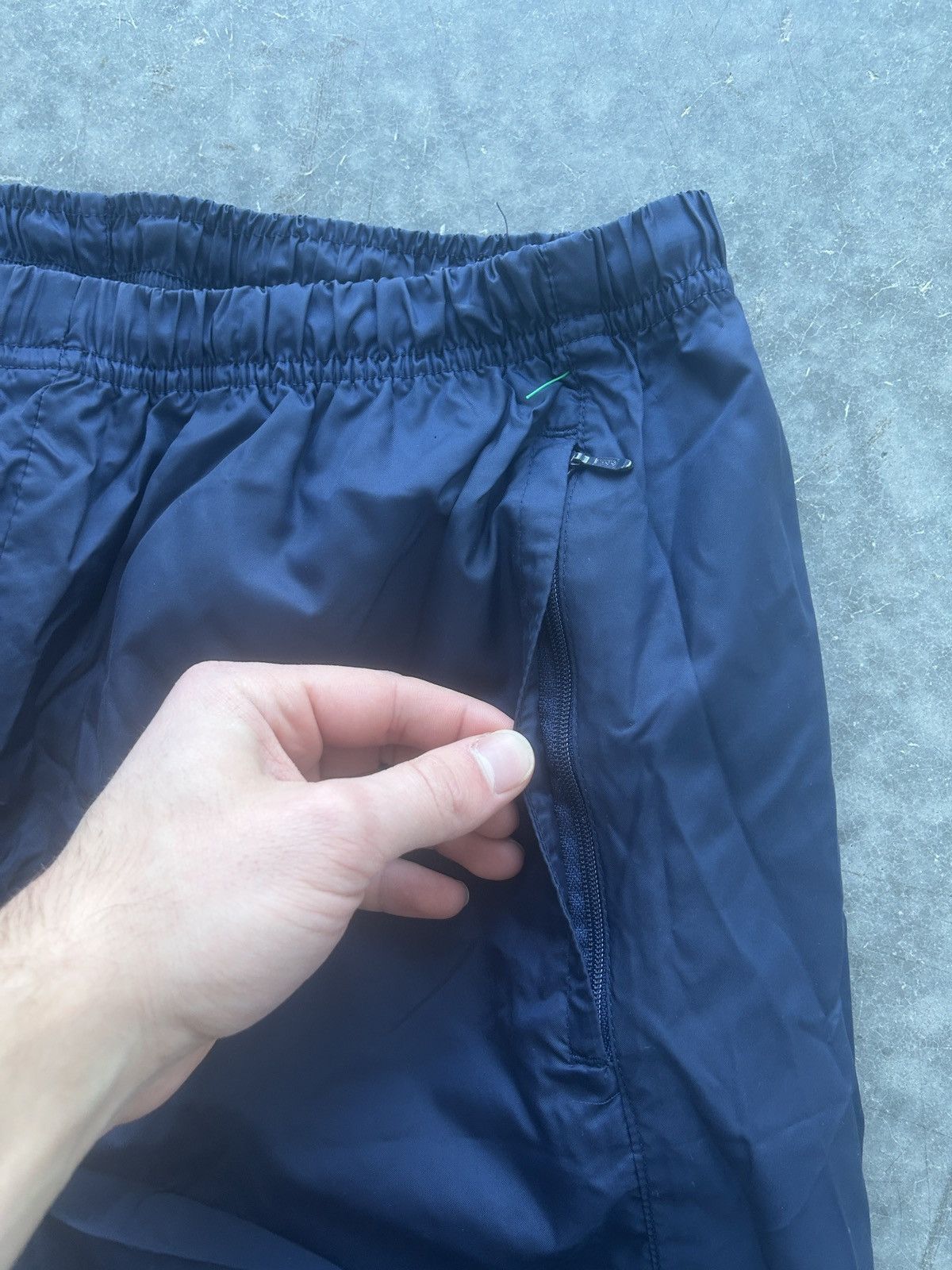Nike × Vintage Vintage 90s Nike Track Pants Drill Style Size US 30 / EU 46 - 4 Thumbnail
