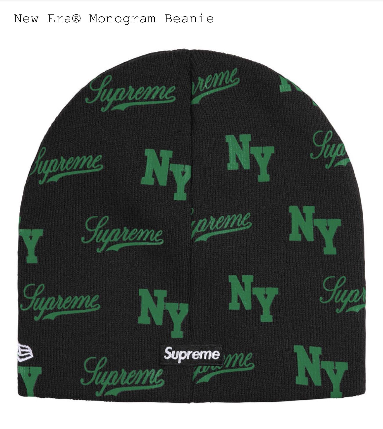 New Era New Era Monogram Beanie Size ONE SIZE - 5 Thumbnail