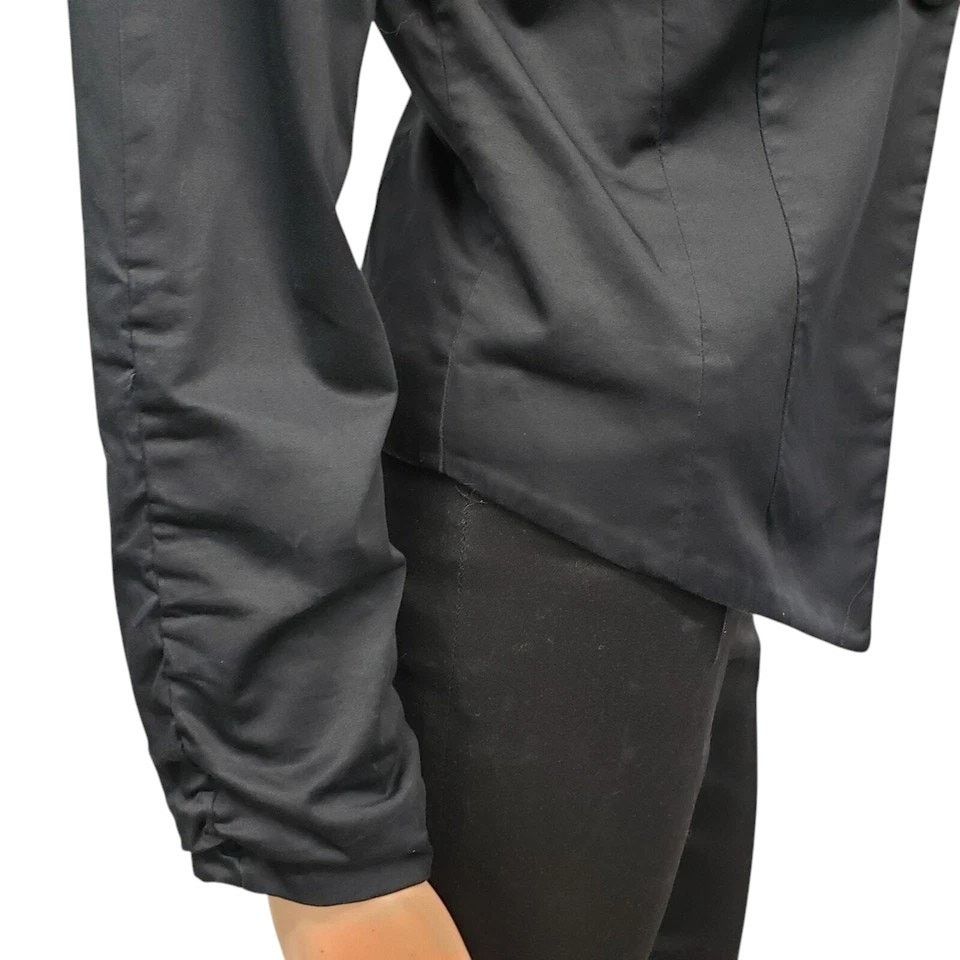 Michael Kors Michael Kors Blazer Jacket 4 Angled Hem Ruched Sleeve Cotton Size S / US 4 / IT 40 - 8 Thumbnail