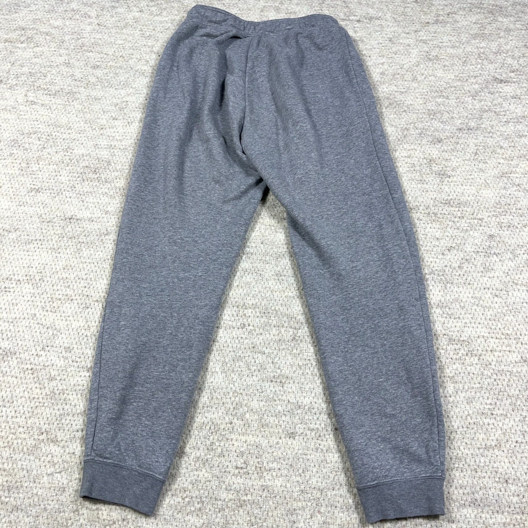 Nike Nike Sweatpants Men Small Heather Gray Jogger Swoosh Tapered Leg Pockets Casual Activewear Classic Size US 29 - 2 Thumbnail