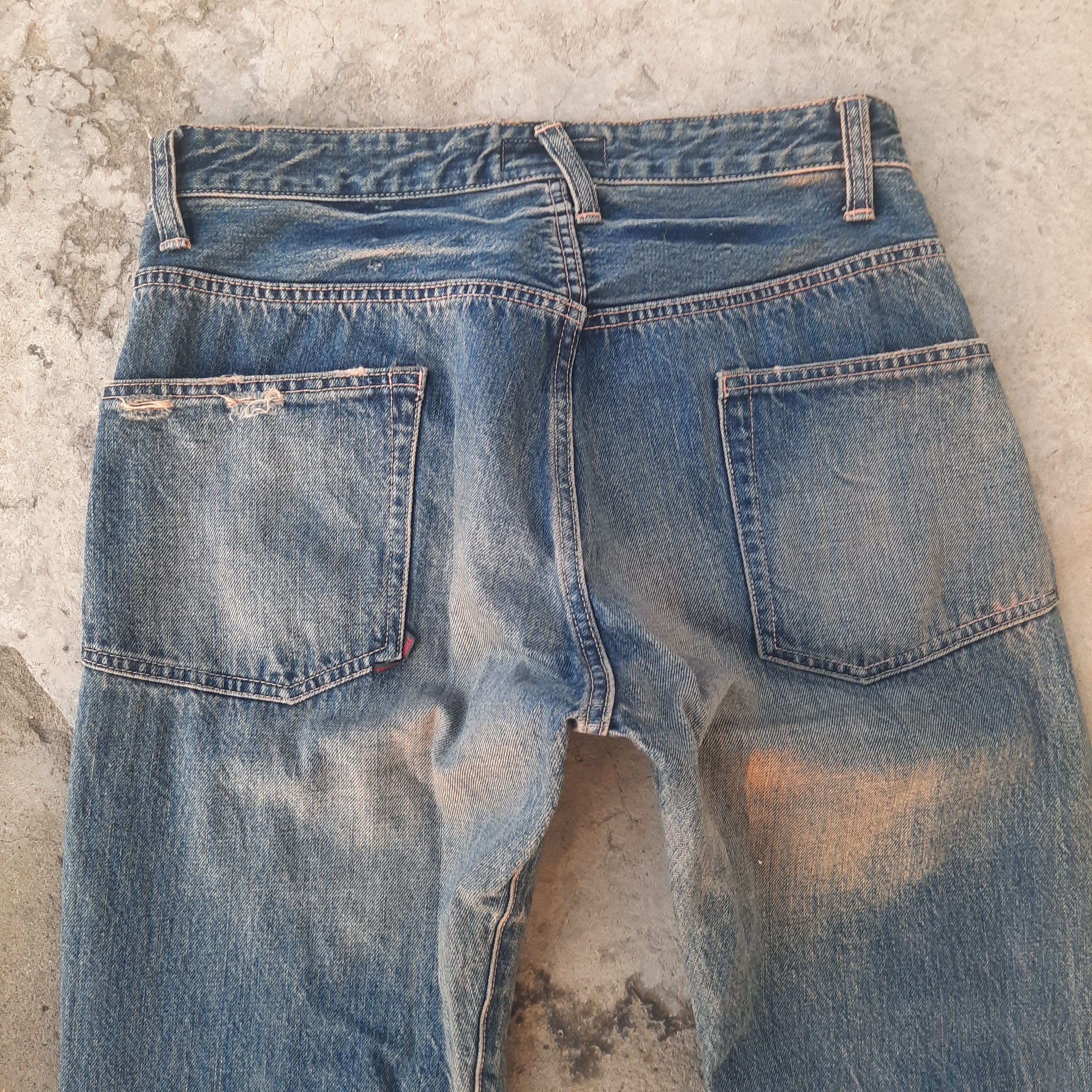 Japanese Brand × Johnbull × Vintage Johnbull Selvedge Japanese Brand Nice Design Size US 31 - 4 Thumbnail