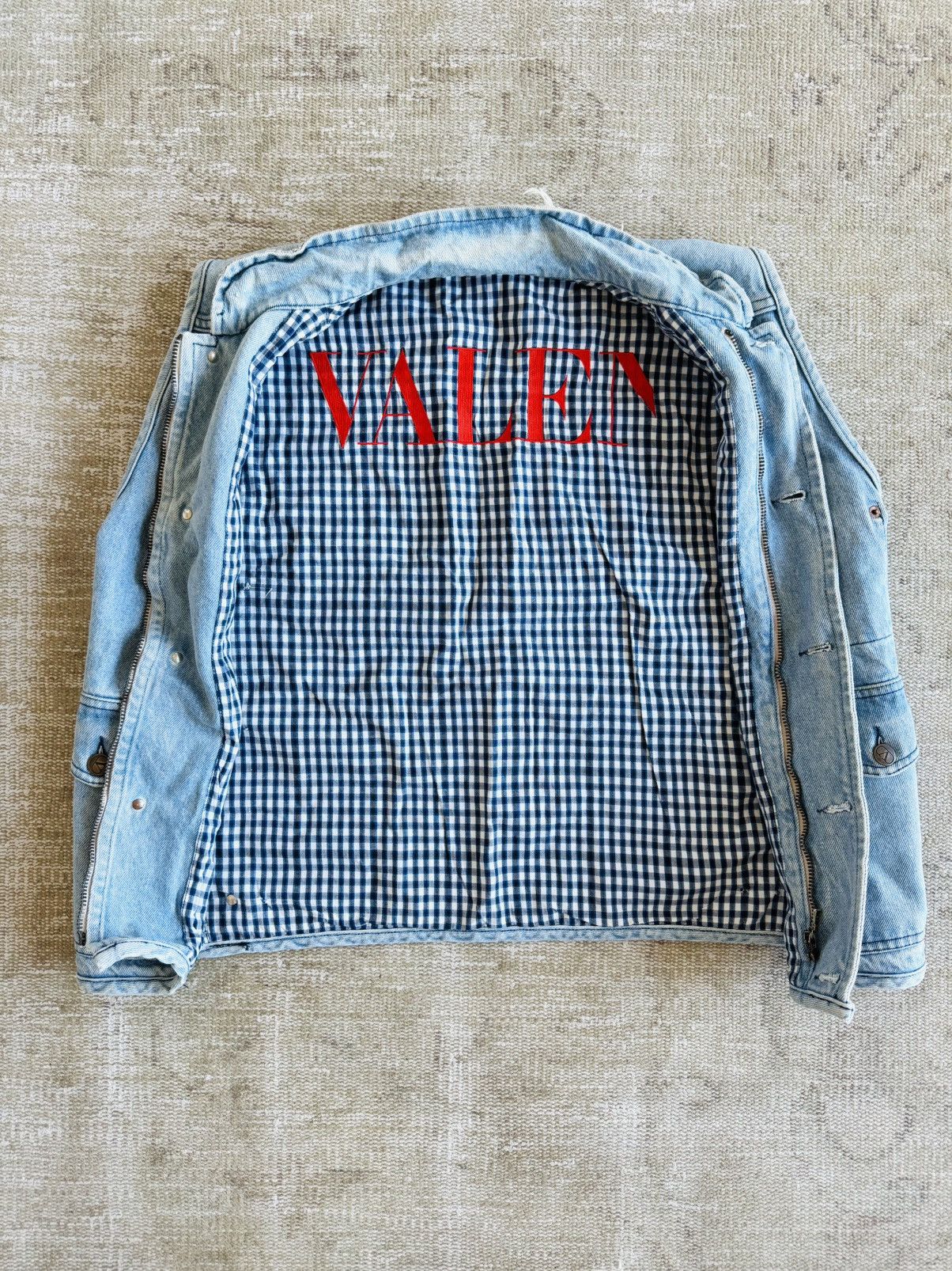 Valentino × Vintage RARE vintage Valentino denim jean vest Size XL / US 12-14 / IT 48-50 - 3 Thumbnail