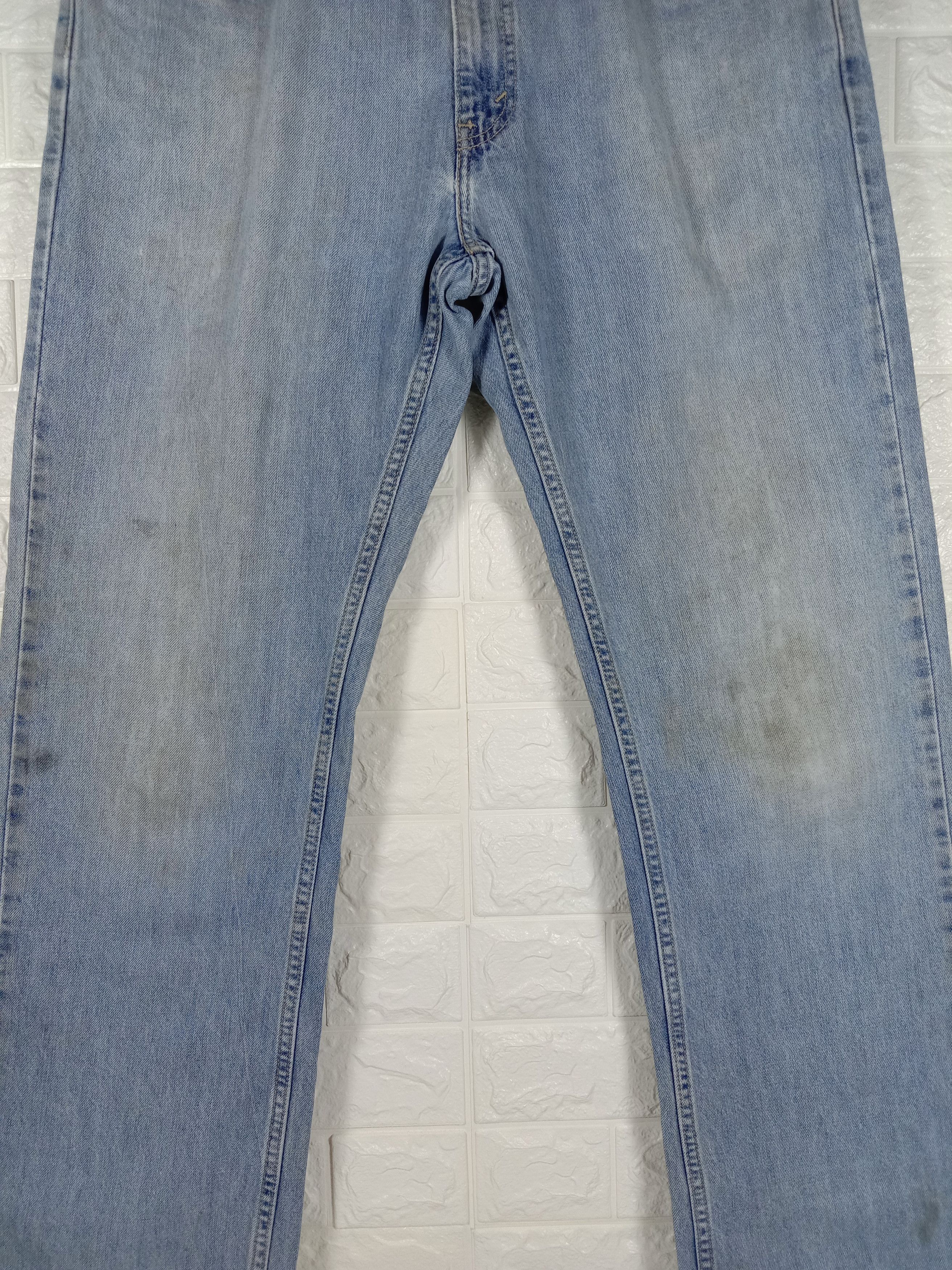 Levi's Vintage Levi’s 559 Jeans Light Wash Relaxed Straight Denim Size US 36 / EU 52 - 3 Thumbnail