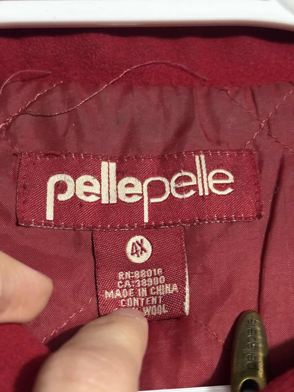 Pelle Pelle 4XL Vintage Pelle Pelle Wool Varsity letterman logo Jacket Size US XXL / EU 58 / 5 - 7 Thumbnail