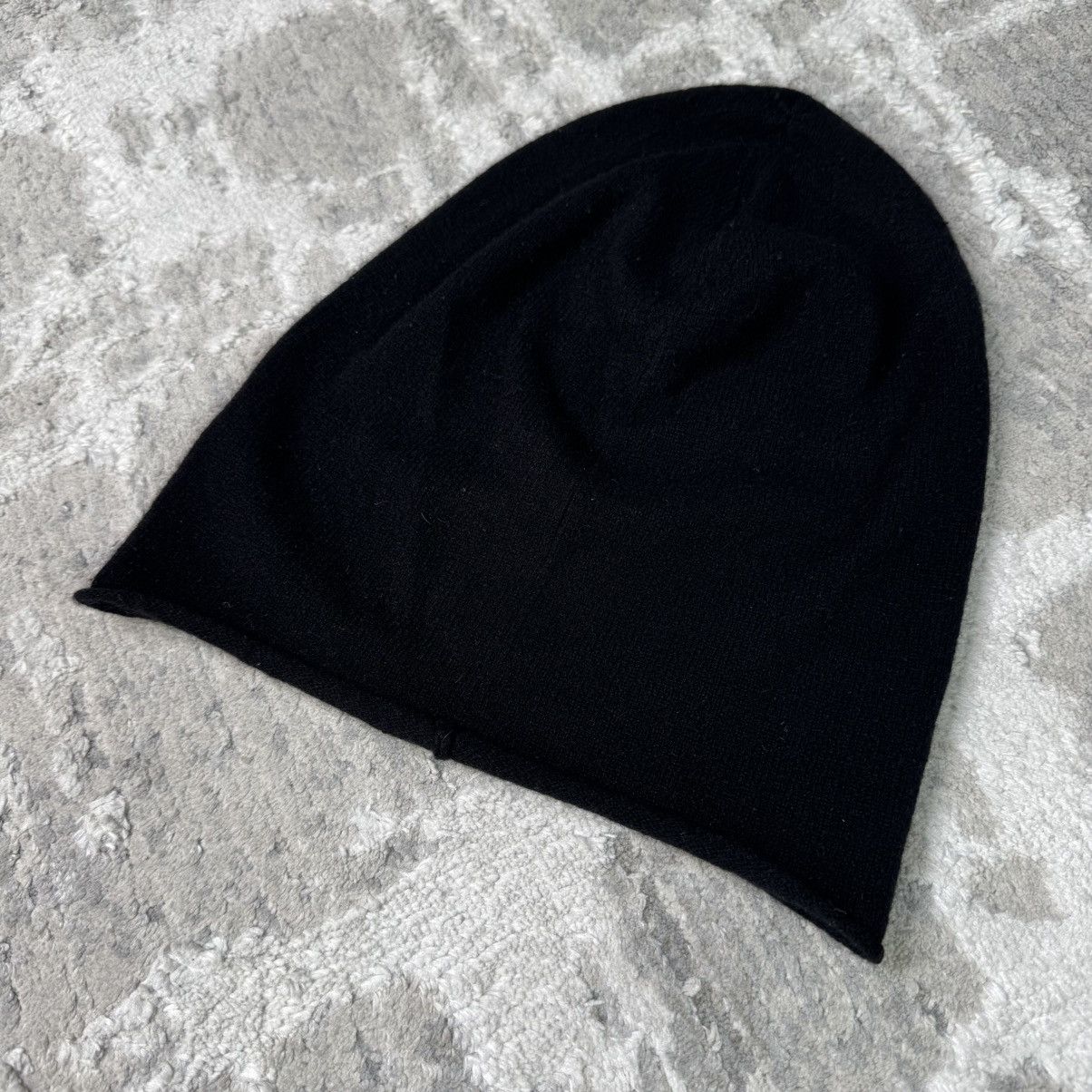 Chrome Hearts Triple cross leather patch cashmere ski mask beanie Size ONE SIZE - 6 Thumbnail