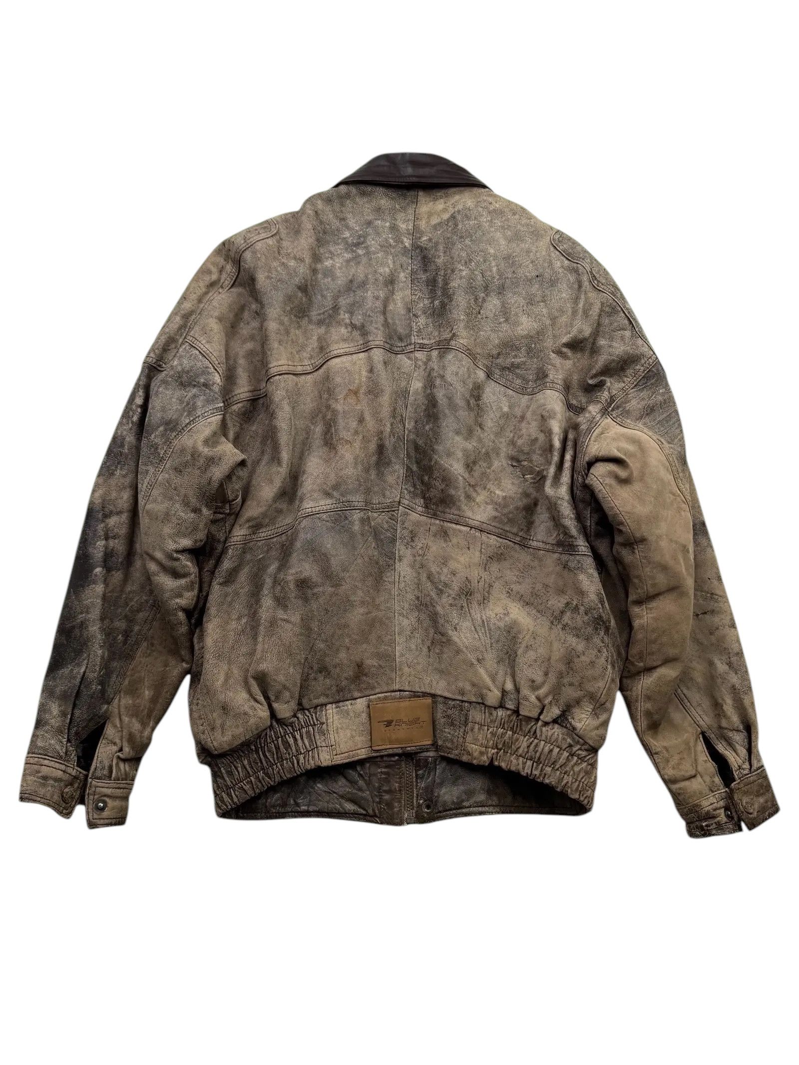 Other Vintage Time Faded Leather Jacket M115D15(E2)(V8) Size US XL / EU 56 / 4 - 10 Thumbnail