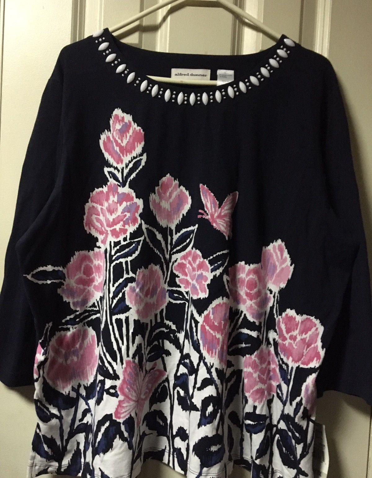 Other Brand New Alfred Dunner Women’s Top 1X New With Tags Size XL / US 12-14 / IT 48-50 - 2 Thumbnail