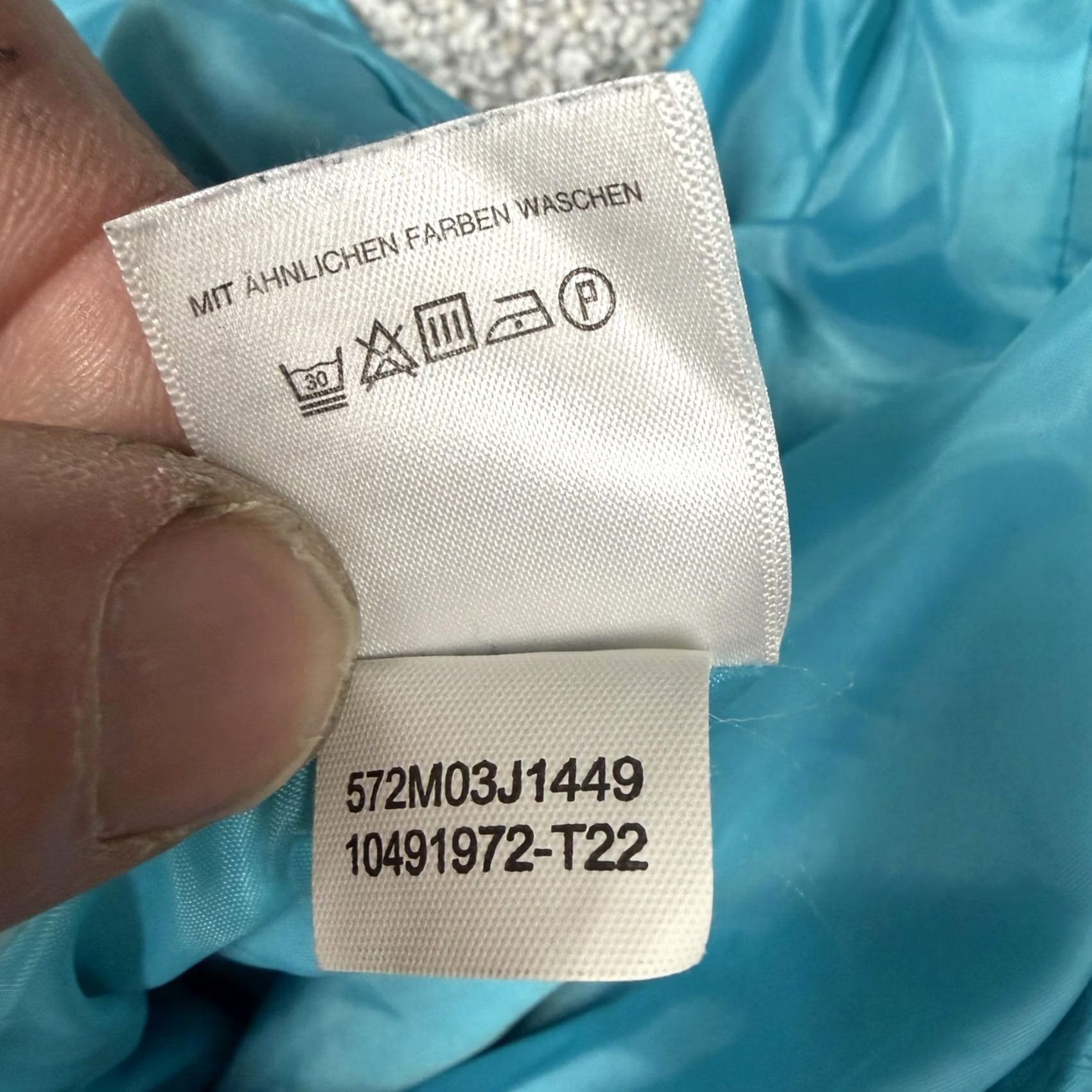 Nine West Nine West Dress Blue Sleeveless Jacquard Fit & Flare Knee Length Party Cocktail Wedding 4 Womens Ladies Size S / US 4 / IT 40 - 7 Thumbnail