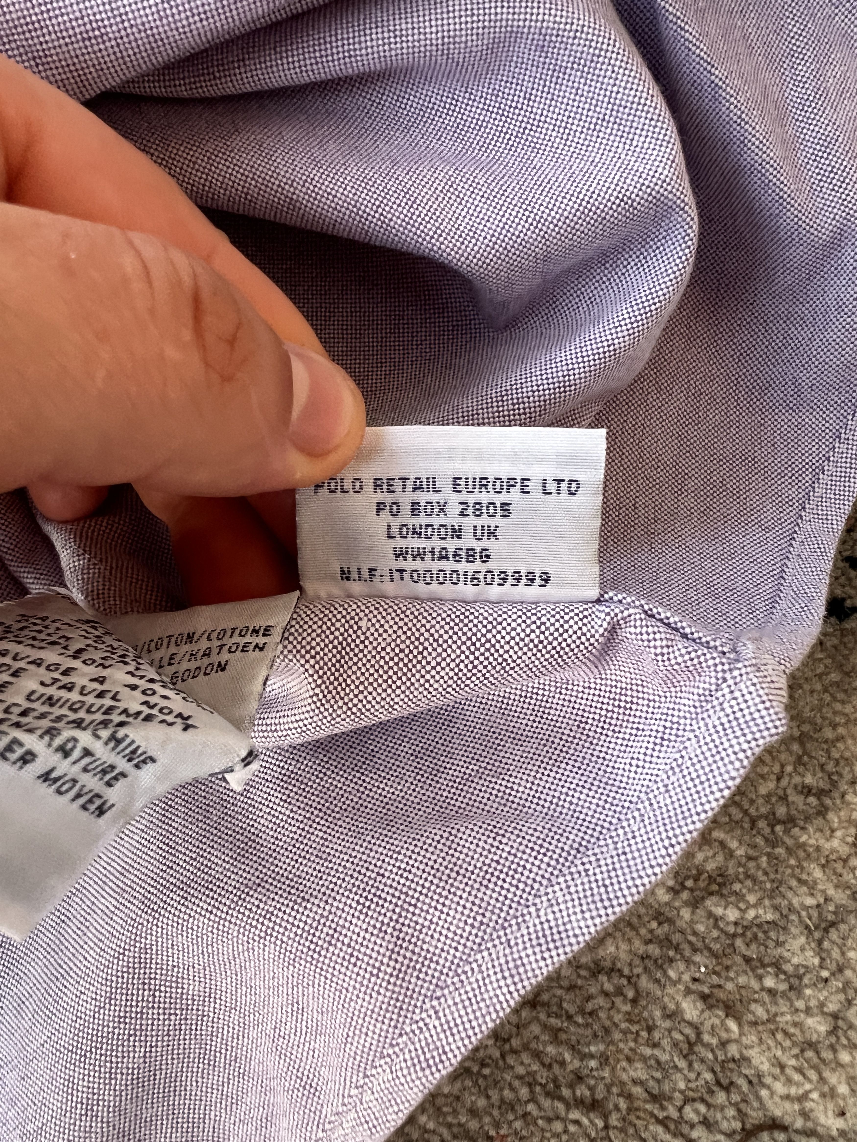 Ralph Lauren Ralph Lauren Vintage Shirt Size US XL / EU 56 / 4 - 7 Thumbnail