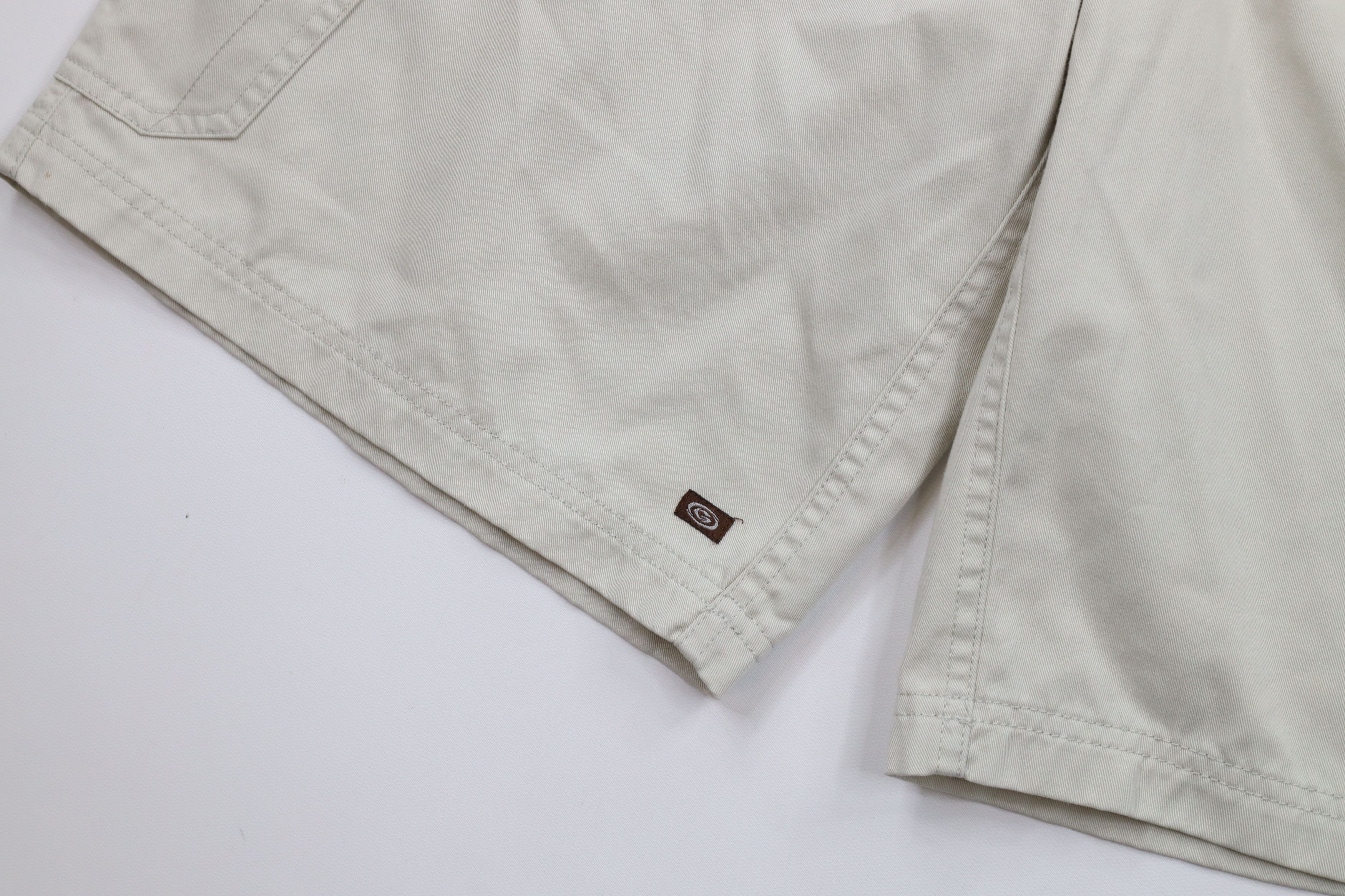 Gotcha × Vintage Vintage 90s Gotcha Surfing Baggy Fit Cargo Shorts Beige Size US 34 / EU 50 - 6 Thumbnail