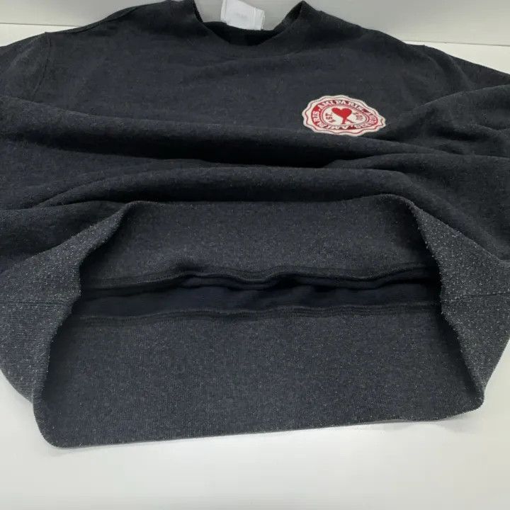 AMI AMIPARIS Heart Label Crewneck Sweatshirt -2507 Size US M / EU 48-50 / 2 - 7 Thumbnail