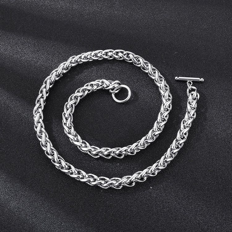 Designer Fashion Chains Stainless Steel Hand Made Necklace Size ONE SIZE - 3 Thumbnail