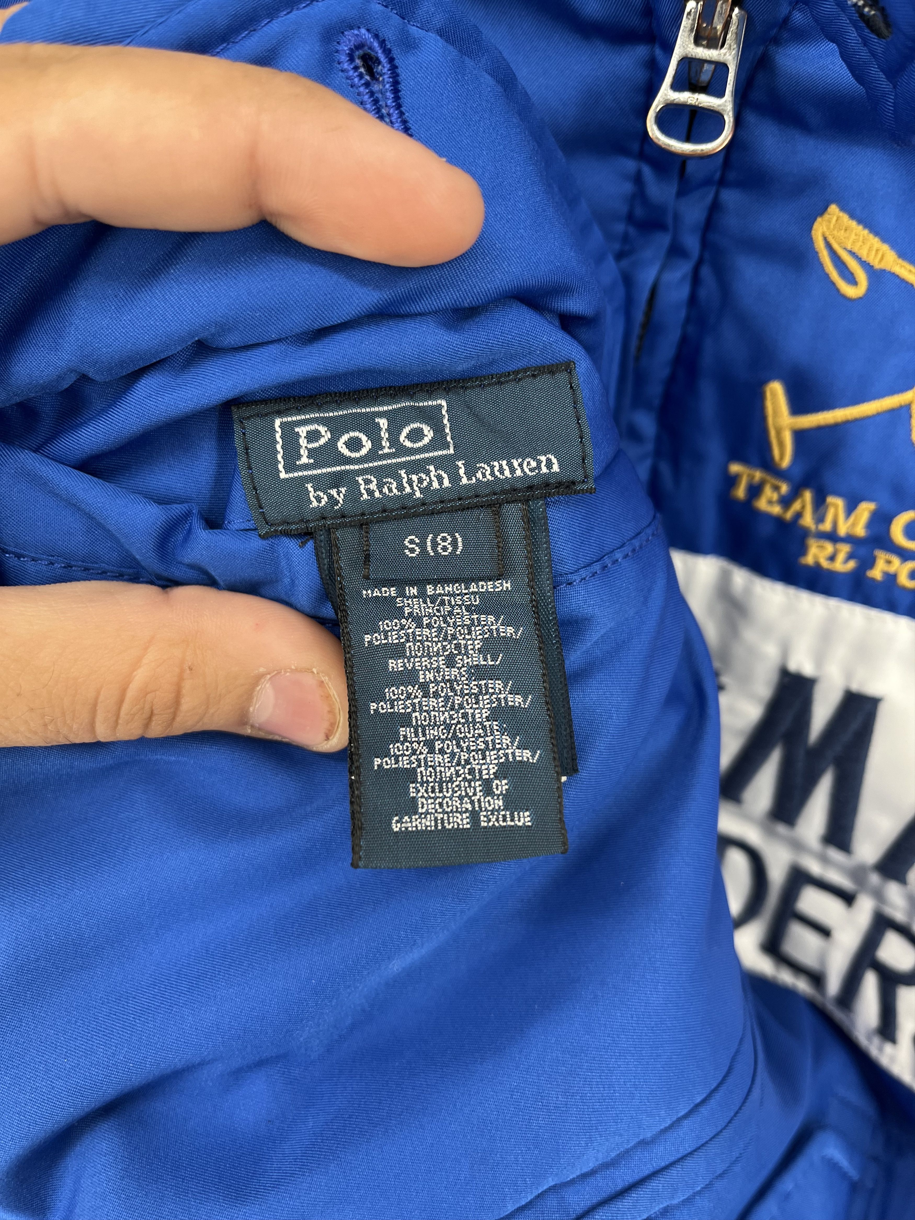 Polo Ralph Lauren Vtg Kids!! Polo Ralph Lauren County Riders Reversible Jacket Size US XXS / EU 40 - 9 Thumbnail