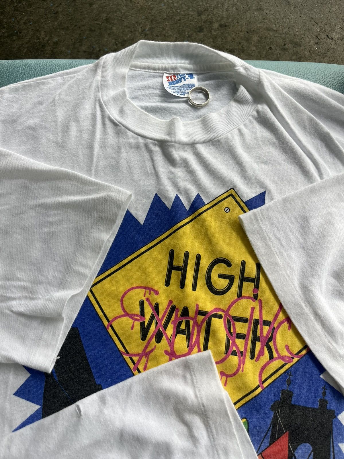 Vintage Vintage TOYOTA WEBN Fireworks High water Explosives 95’s Size US XL / EU 56 / 4 - 8 Thumbnail