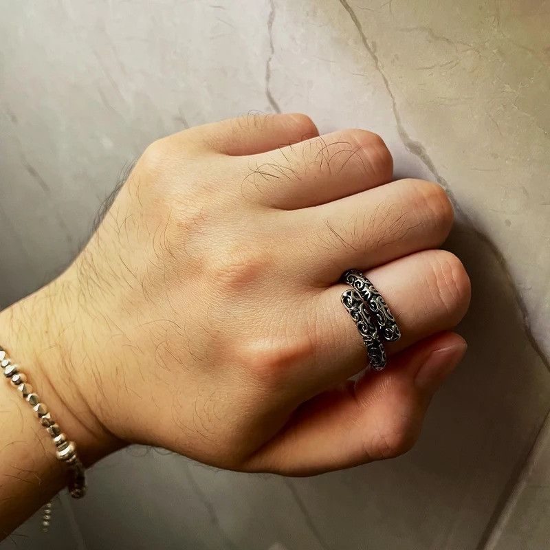 Japanese Brand × Jewelry × Vintage Retro Unique Ring Size ONE SIZE - 6 Thumbnail