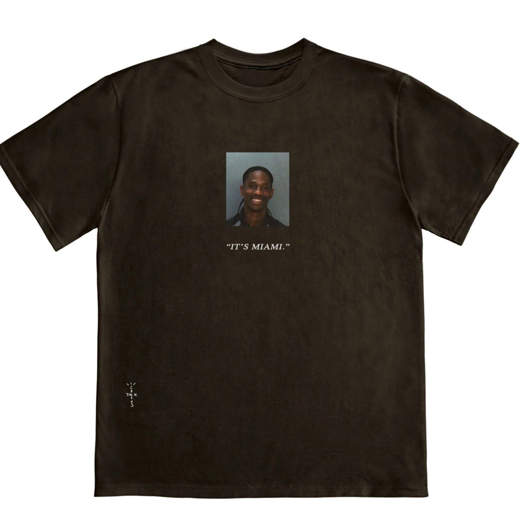 Travis Scott NEW TRAVIS SCOTT MUG SHOT MIAMI TEE SZ SMALL Size US S / EU 44-46 / 1 - 1 Thumbnail