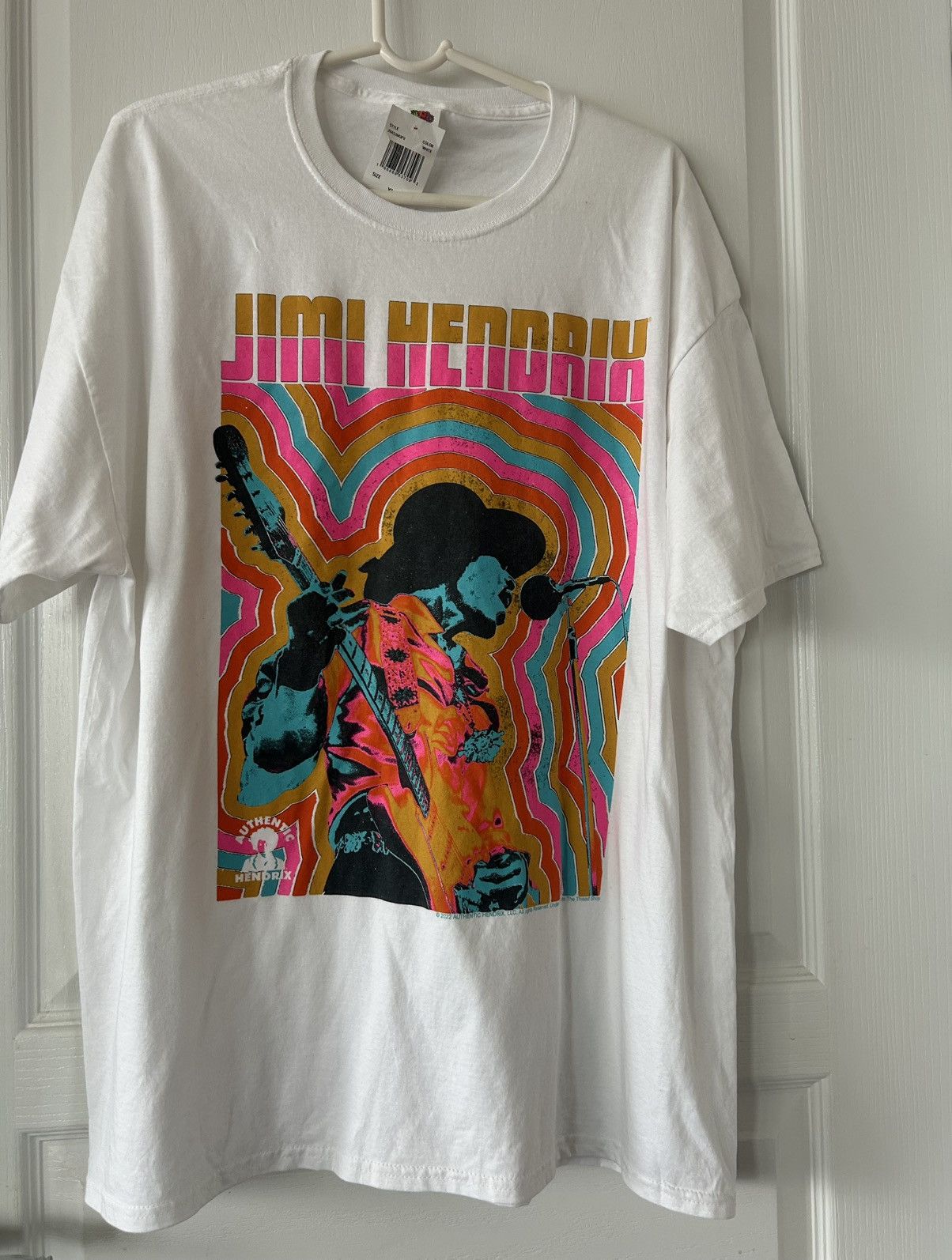 Jimi Hendrix Jimi Hendrix Psychedelic Retro Rock Band Tee Size XL Size US XL / EU 56 / 4 - 1 Thumbnail