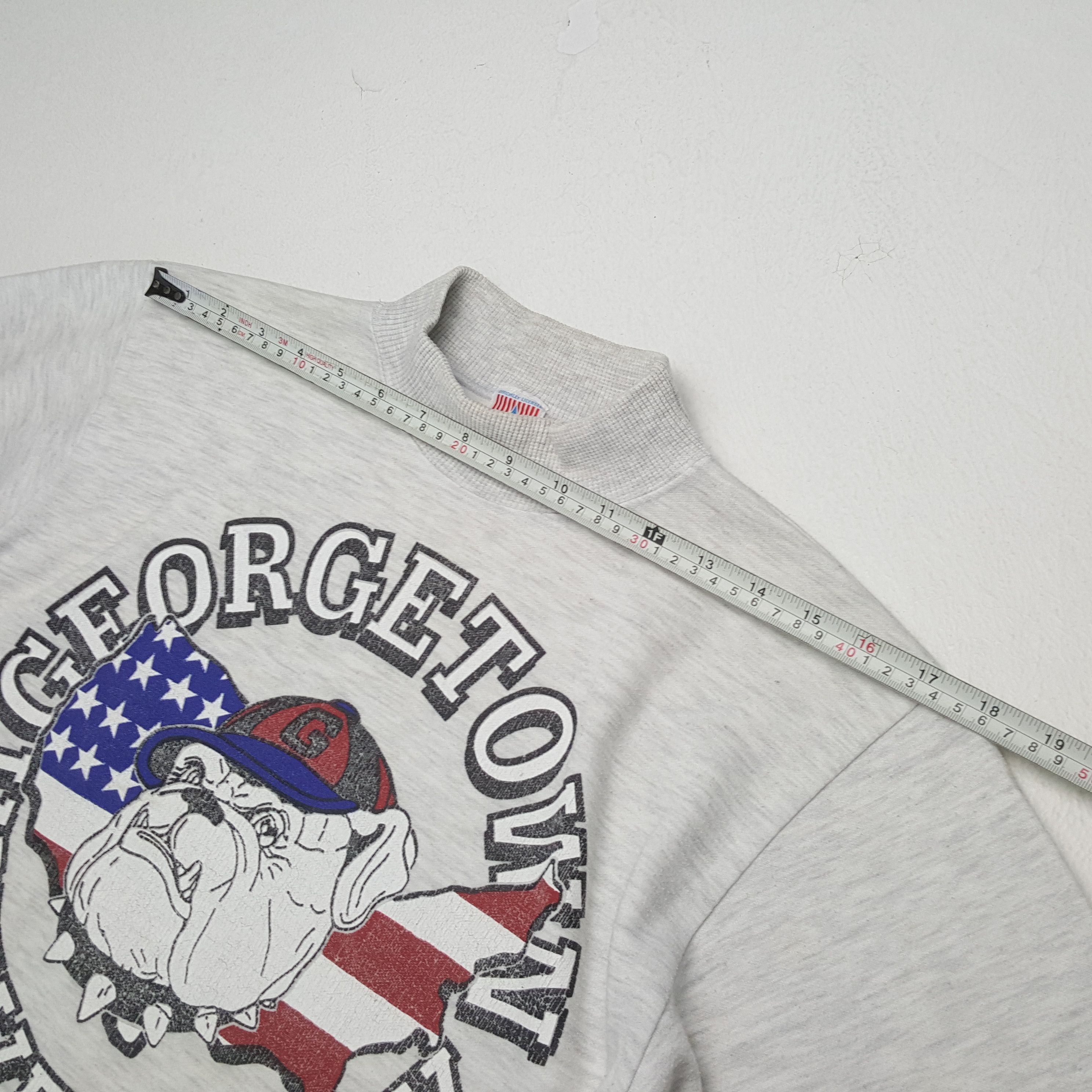 Vintage Vintage UNIVERSITY GEORGETOWN American Streetwear Sweatshirt Size US S / EU 44-46 / 1 - 4 Thumbnail