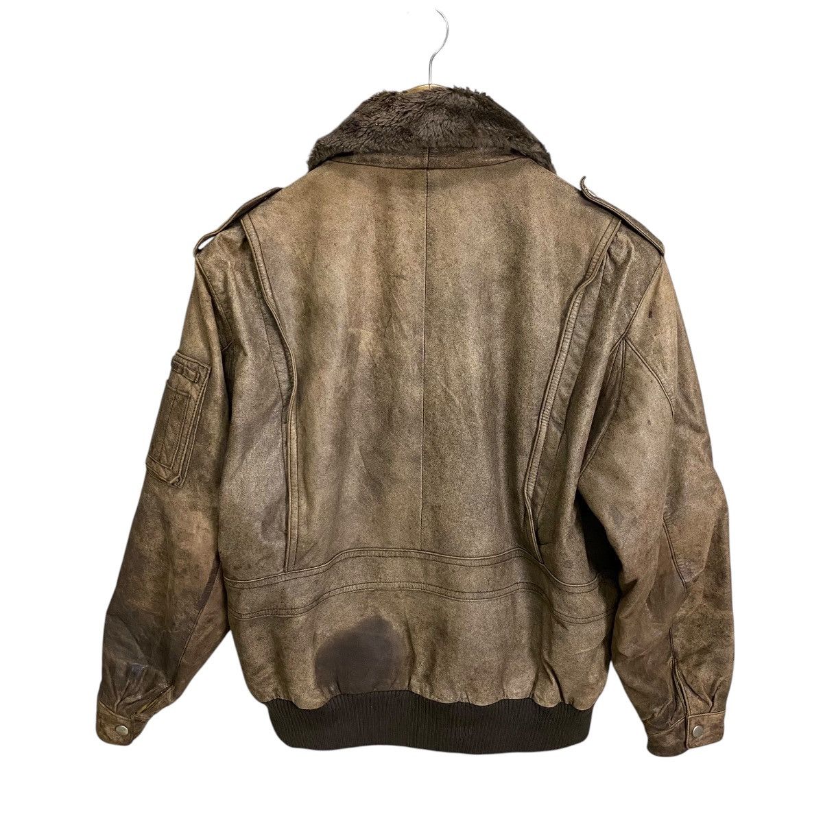 Japanese Brand × Vintage Vintage G-1 Patina leather jacket Size US M / EU 48-50 / 2 - 4 Thumbnail